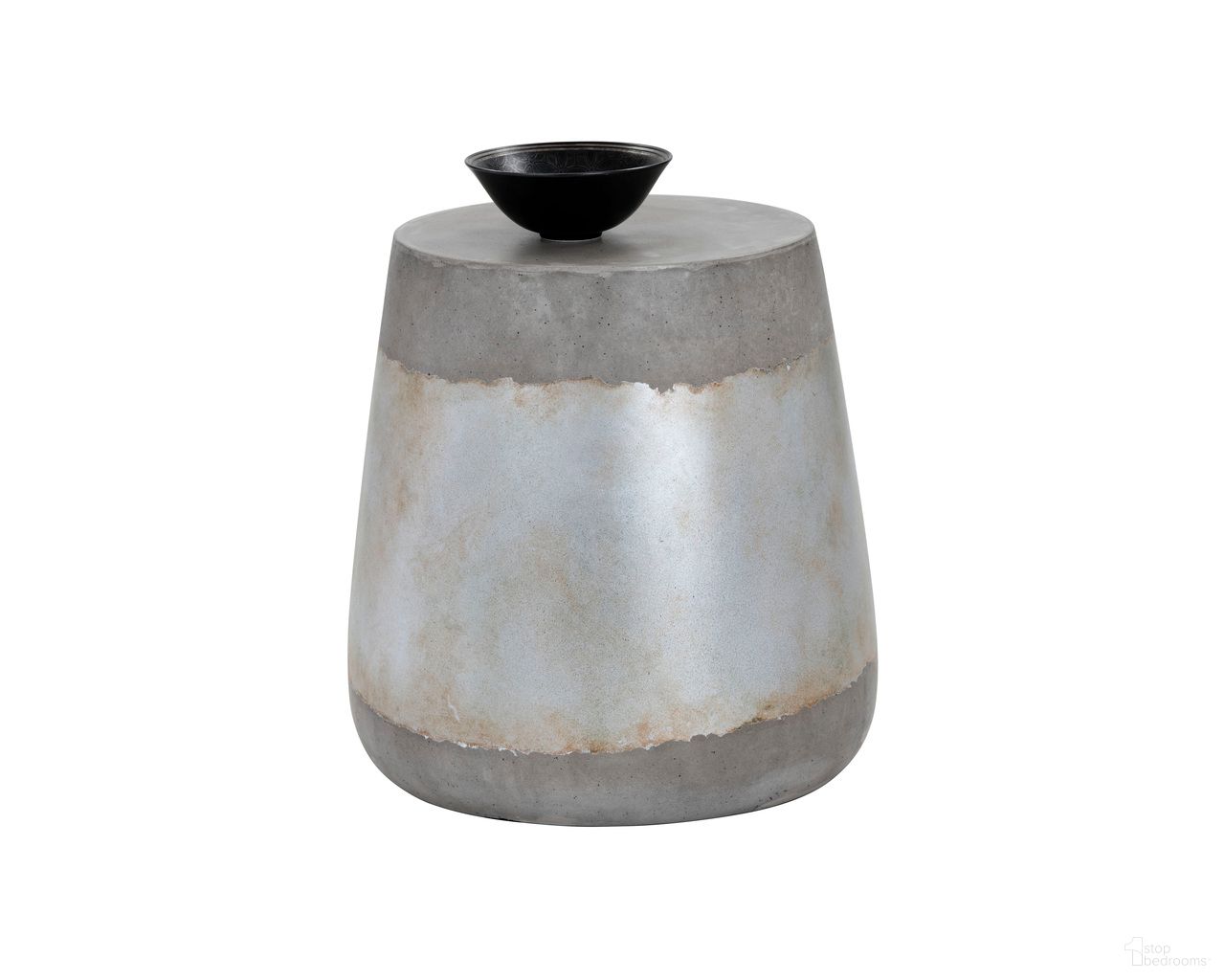Aries End Table In Silver