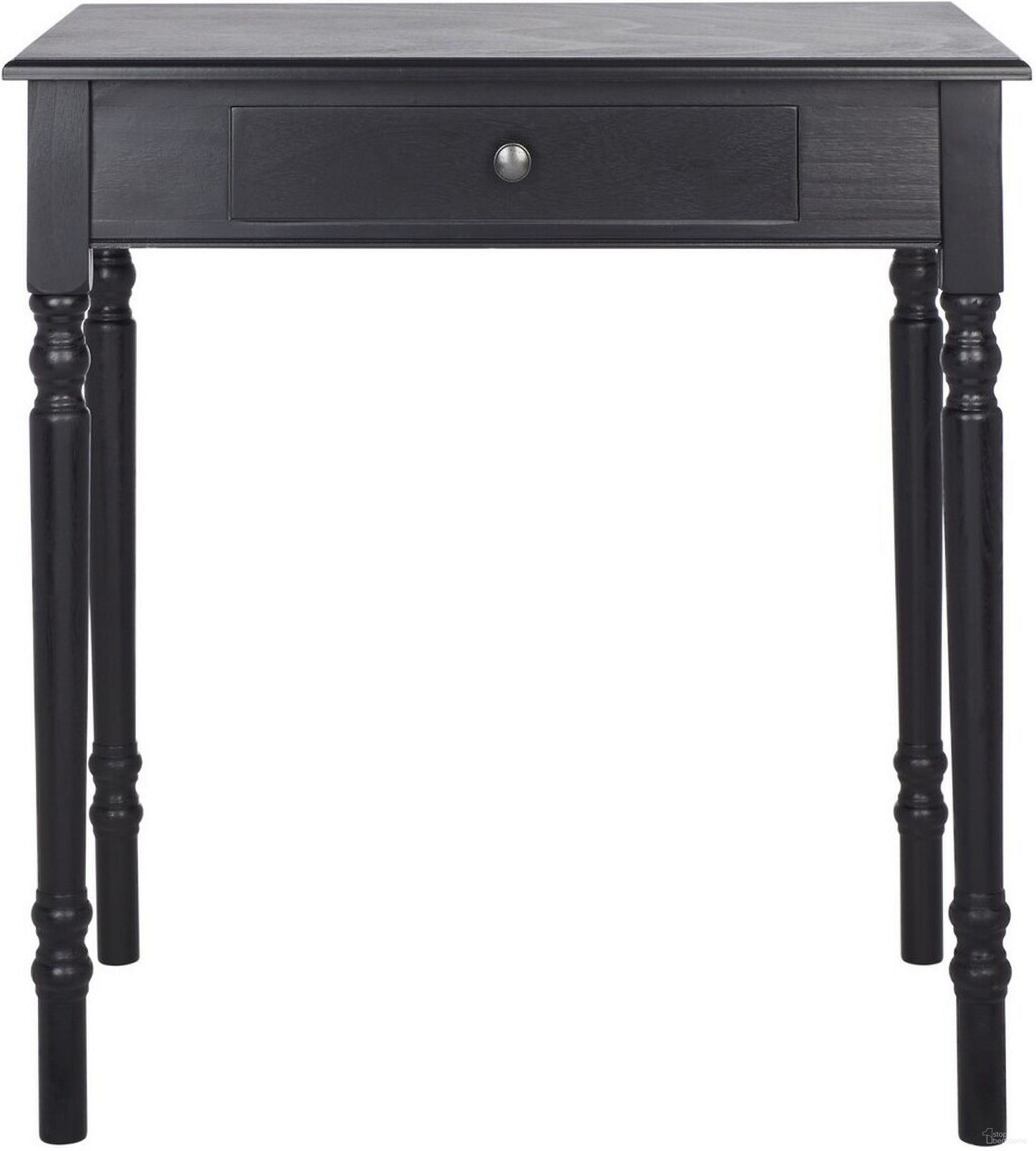 Arina 1 Drawer Desk in Black