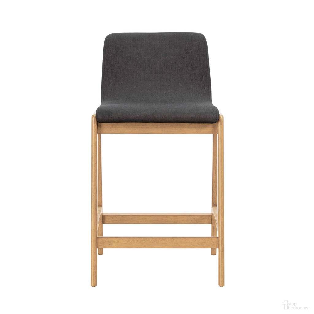 Arizona Counter Stool In Grey and Natural