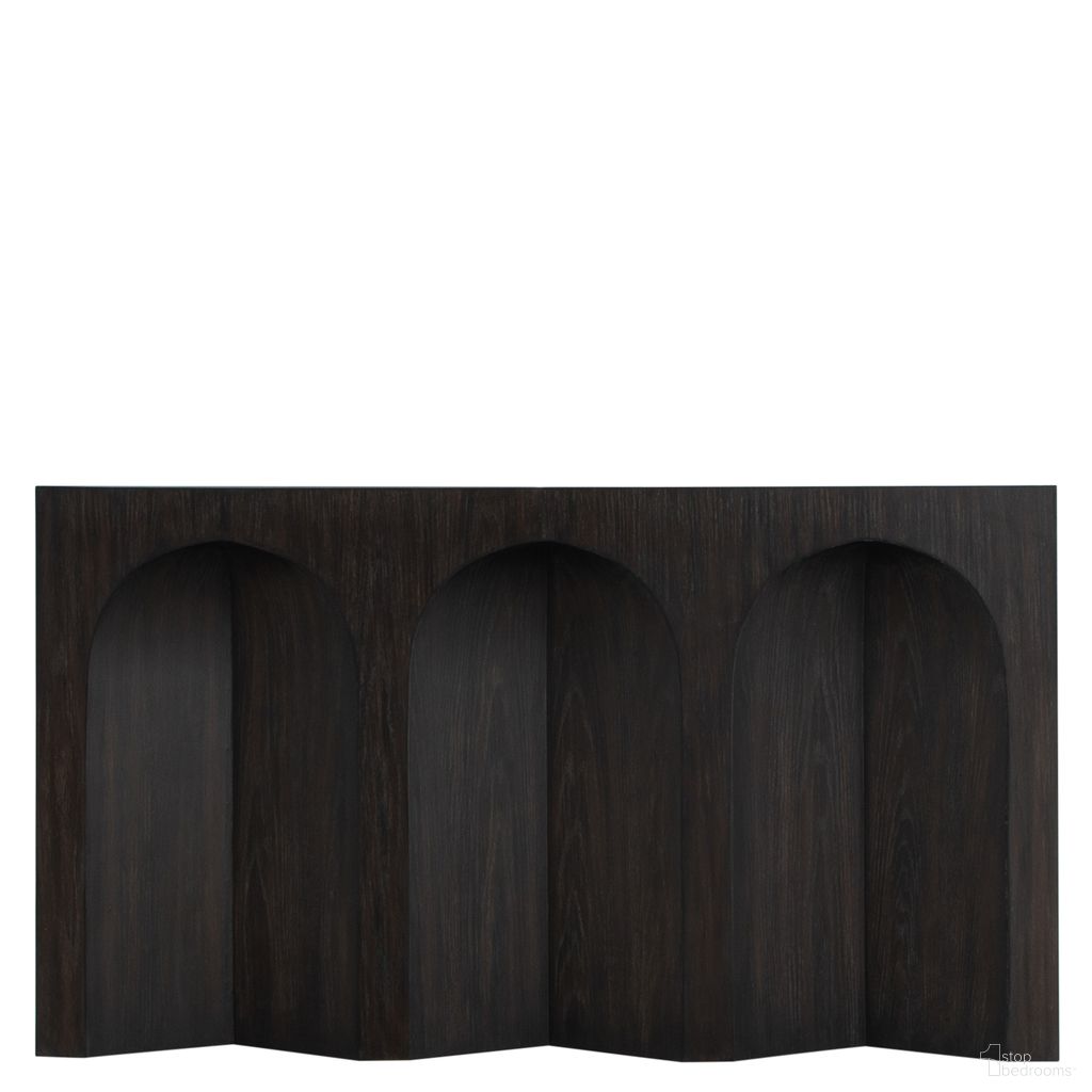The appearance of Arlee Console In Brown designed by Gabby in the transitional interior design. This brown piece of furniture was selected by 1StopBedrooms from Arlee Collection to add a touch of cosiness and style into your home. Sku: SCH-175614. Material: Mindi Veneer.