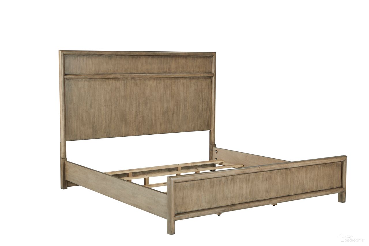 The appearance of Arlington Queen Panel Bed In Nutmeg designed by American Woodcrafters in the transitional interior design. This nutmeg piece of furniture  was selected by 1StopBedrooms from Arlington Collection to add a touch of cosiness and style into your home. Sku: 4300-950;4300-952;4300-880. Bed Type: Panel Bed. Bed Size: Queen. Material: Hardwood.