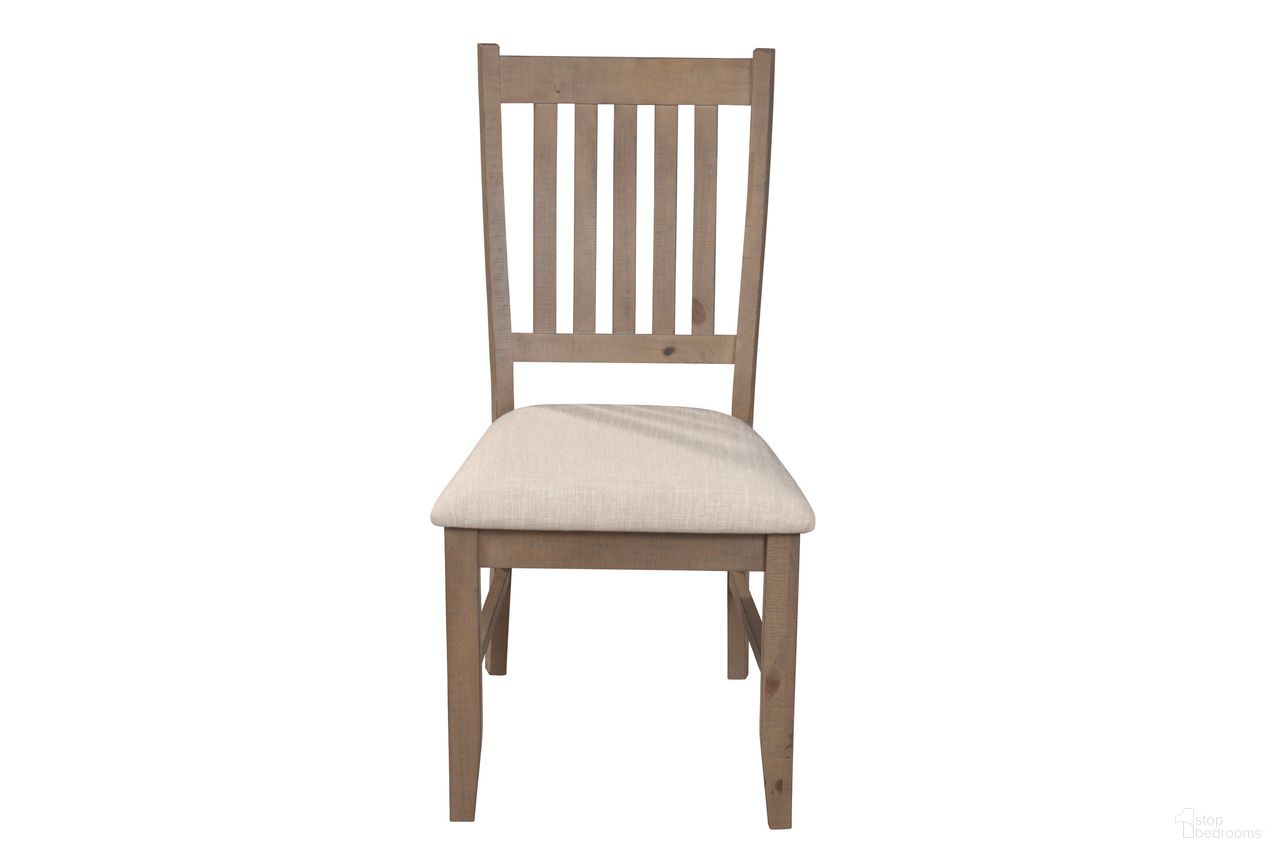 The appearance of Arlo Side Chairs Set of 2 In Natural designed by Alpine in the country / farmhouse interior design. This natural piece of furniture  was selected by 1StopBedrooms from Arlo Collection to add a touch of cosiness and style into your home. Sku: 4202-02. Material: Solid Pine. Chair Type: Side Chair.