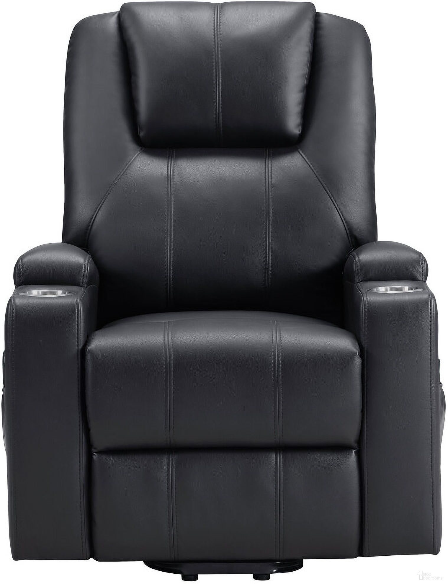 The appearance of Armstrong Upholstered Power Lift Massage Recliner In Espresso designed by Coaster in the transitional interior design. This espresso piece of furniture was selected by 1StopBedrooms from Armstrong Collection to add a touch of cosiness and style into your home. Sku: 609475P. Material: Polyester.