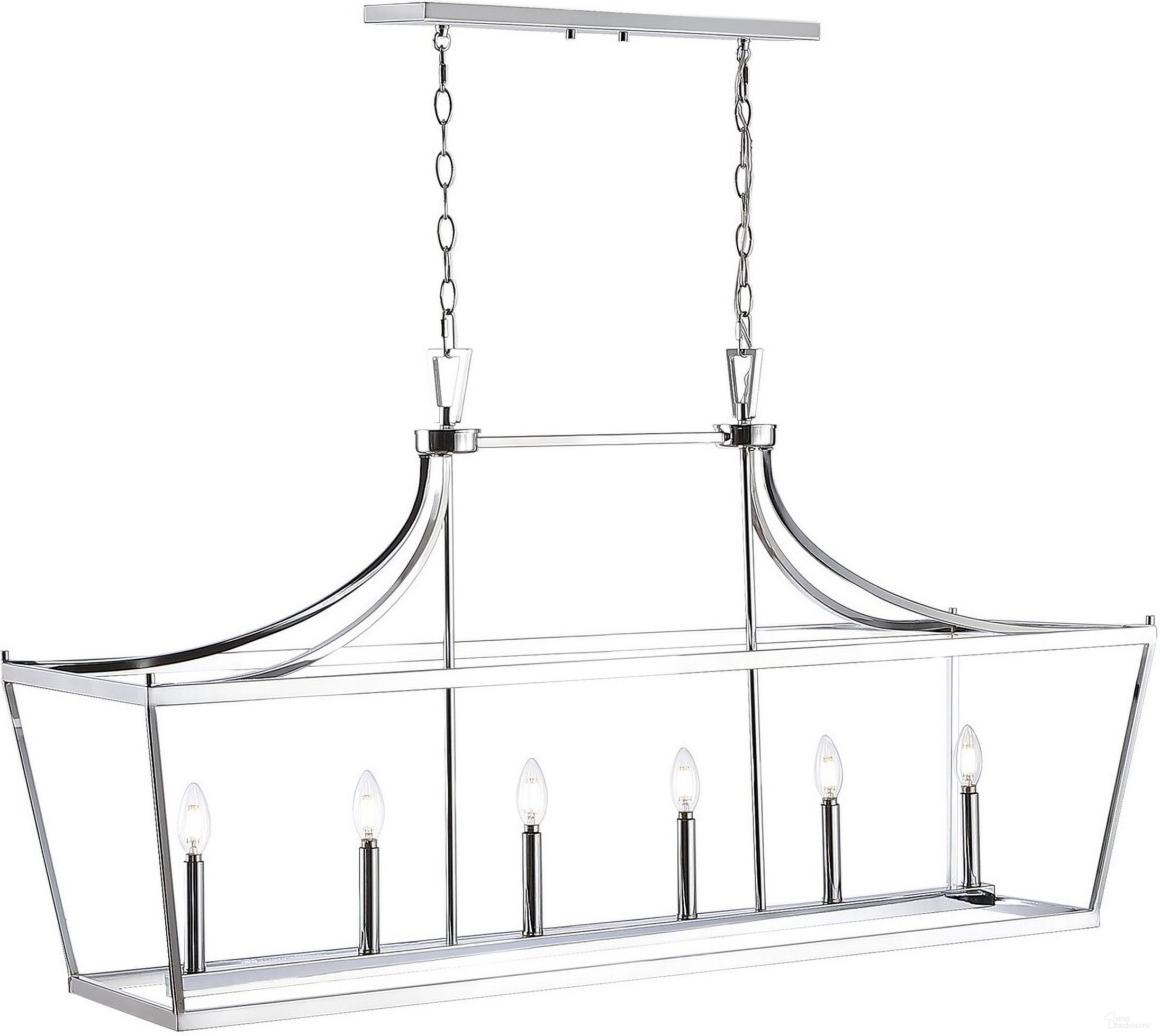 Aroris 6Lt Pendant In Chrome
