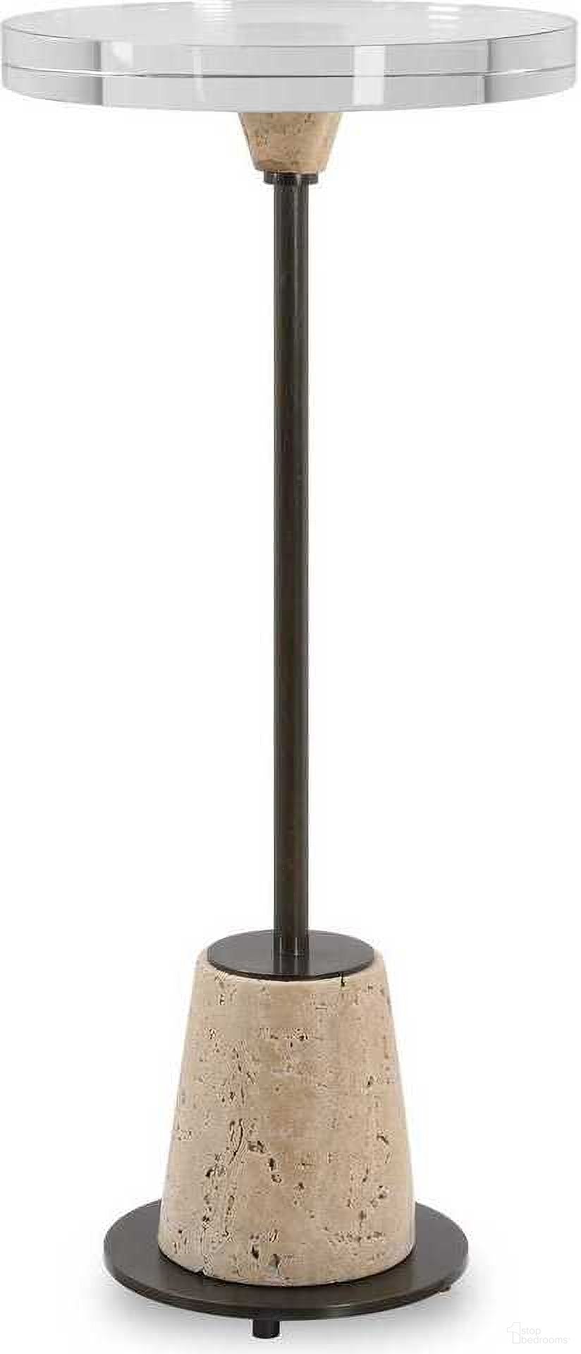 The appearance of Arthur Crystal Drink Table In Bronze designed by Uttermost in the modern / contemporary interior design. This bronze piece of furniture  was selected by 1StopBedrooms from Arthur Collection to add a touch of cosiness and style into your home. Sku: 22999. Material: Crystal.