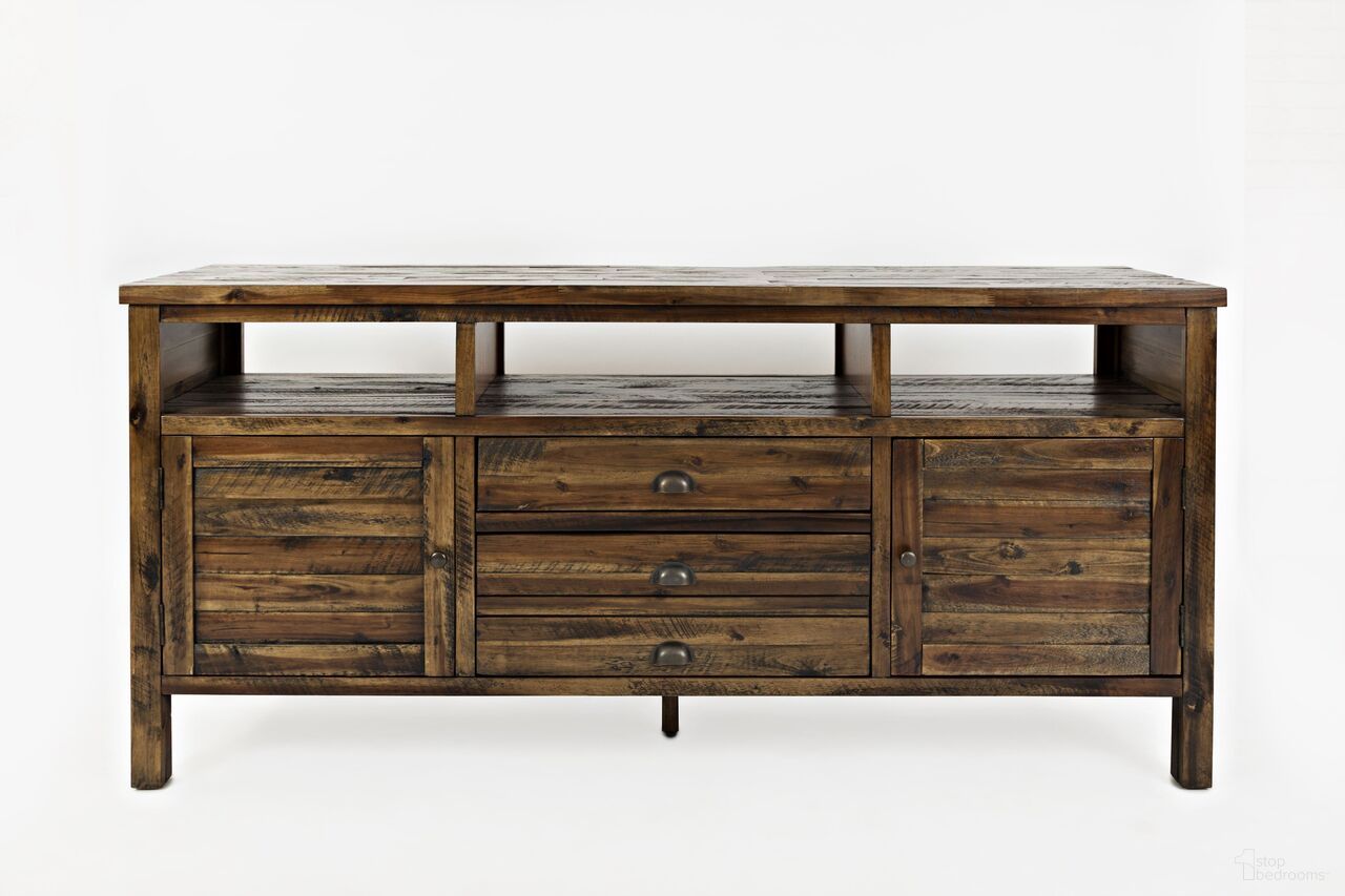 The appearance of Artisan'S Craft 70 Inch Media Console In Dakota Oak designed by Jofran in the transitional interior design. This dakota oak piece of furniture was selected by 1StopBedrooms from Artisan'S Craft Collection to add a touch of cosiness and style into your home. Sku: 1742-70. Material: Acacia.