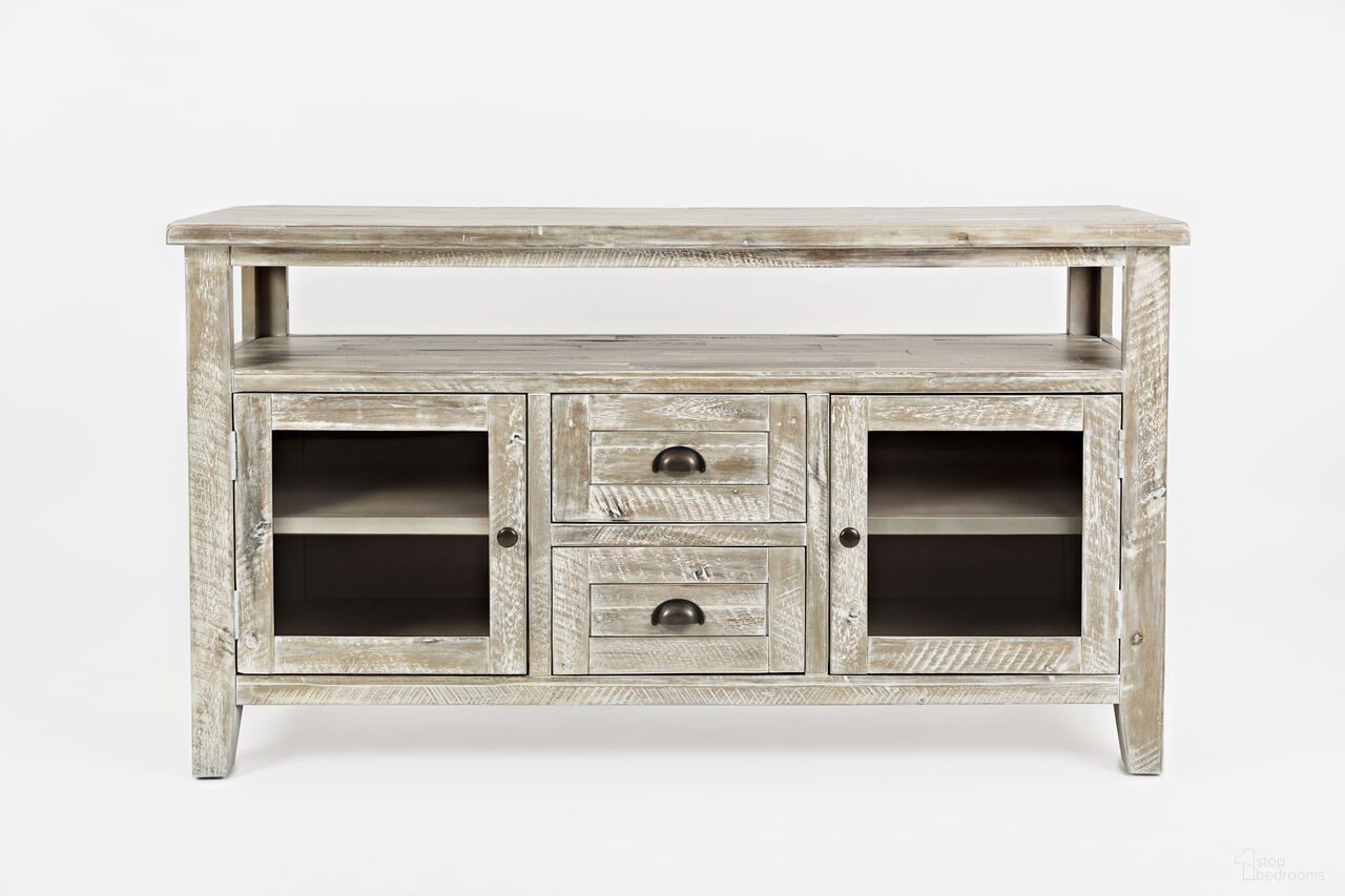 The appearance of Artisan'S Craft 70 Inch Media Console TV Stand In Washed Grey designed by Jofran in the transitional interior design. This washed grey piece of furniture was selected by 1StopBedrooms from Artisan'S Craft Collection to add a touch of cosiness and style into your home. Sku: 1743-54. Material: Acacia.