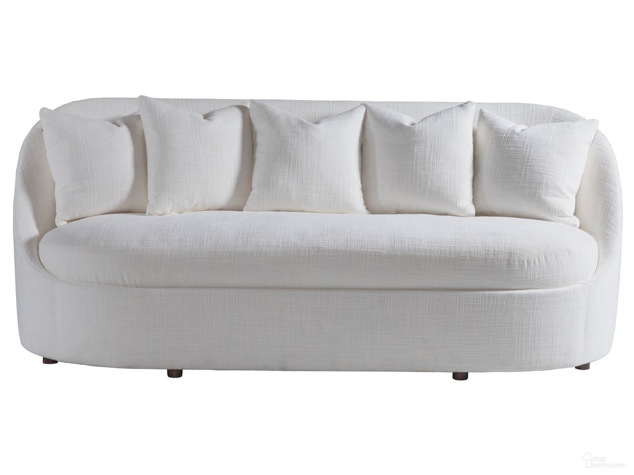 The appearance of Artistica Upholstery Genevieve Bench Seat Sofa In White designed by Artistica Home in the modern / contemporary interior design. This white piece of furniture was selected by 1StopBedrooms from Artistica Upholstery Collection to add a touch of cosiness and style into your home. Sku: 2415-33-1-40. Material: Wood.