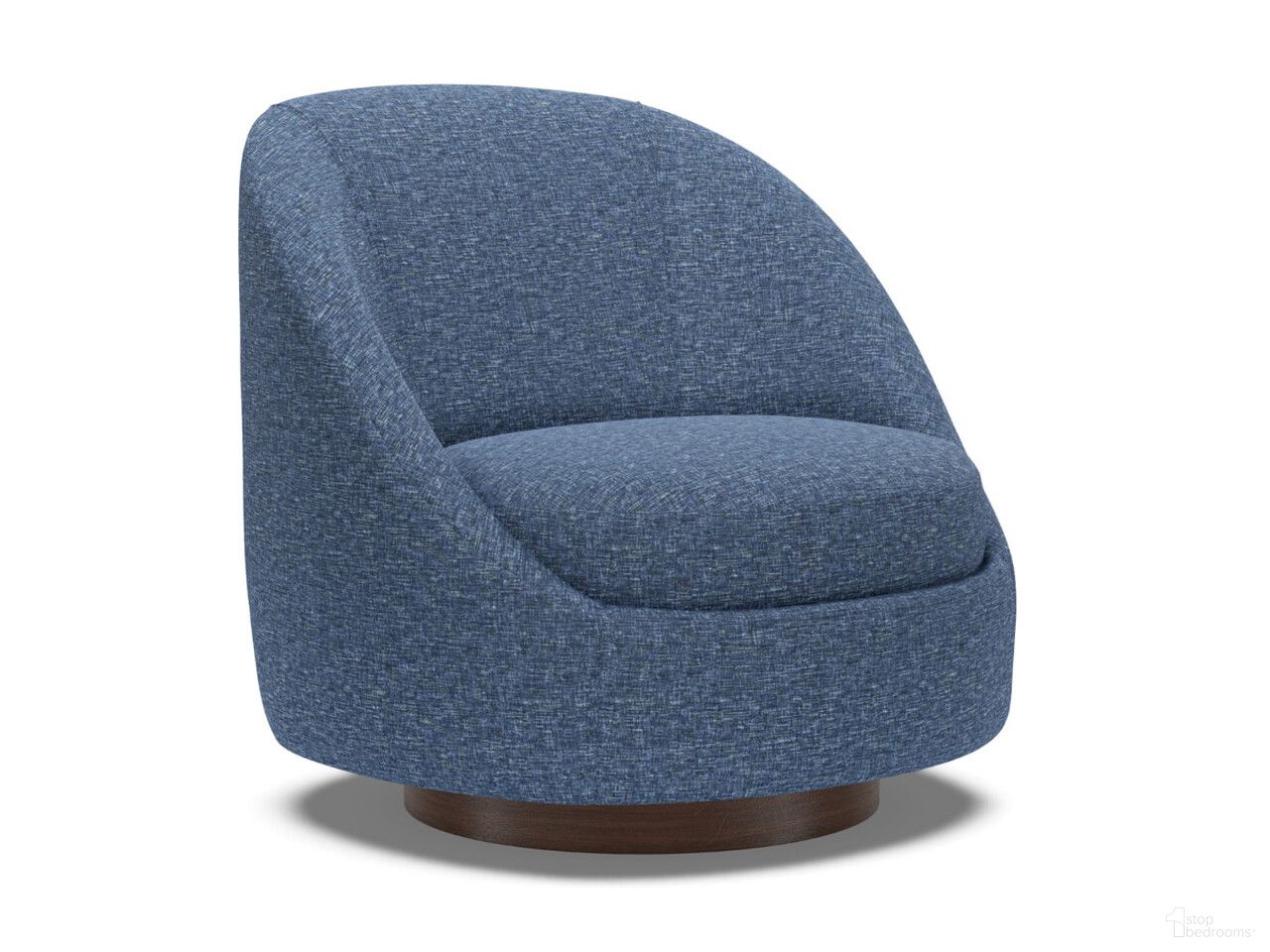The appearance of Artistica Upholstery Genevieve Swivel Chair designed by Artistica Home in the modern / contemporary interior design. This blue piece of furniture  was selected by 1StopBedrooms from Artistica Upholstery Collection to add a touch of cosiness and style into your home. Sku: 2415-11SW-45.