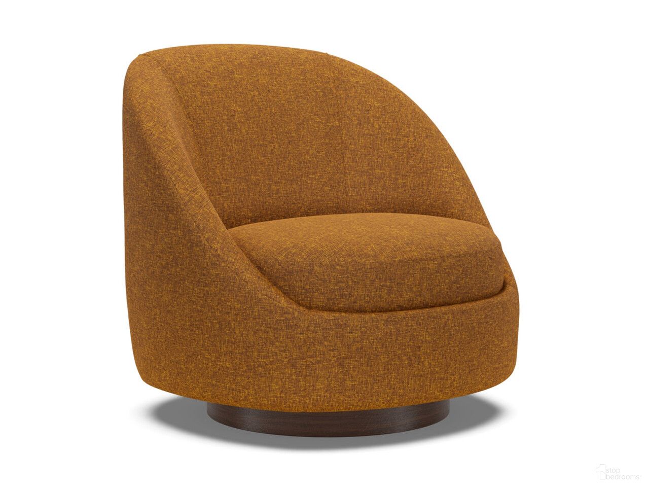The appearance of Artistica Upholstery Genevieve Swivel Chair designed by Artistica Home in the modern / contemporary interior design. This orange piece of furniture  was selected by 1StopBedrooms from Artistica Upholstery Collection to add a touch of cosiness and style into your home. Sku: 2415-11SW-46.