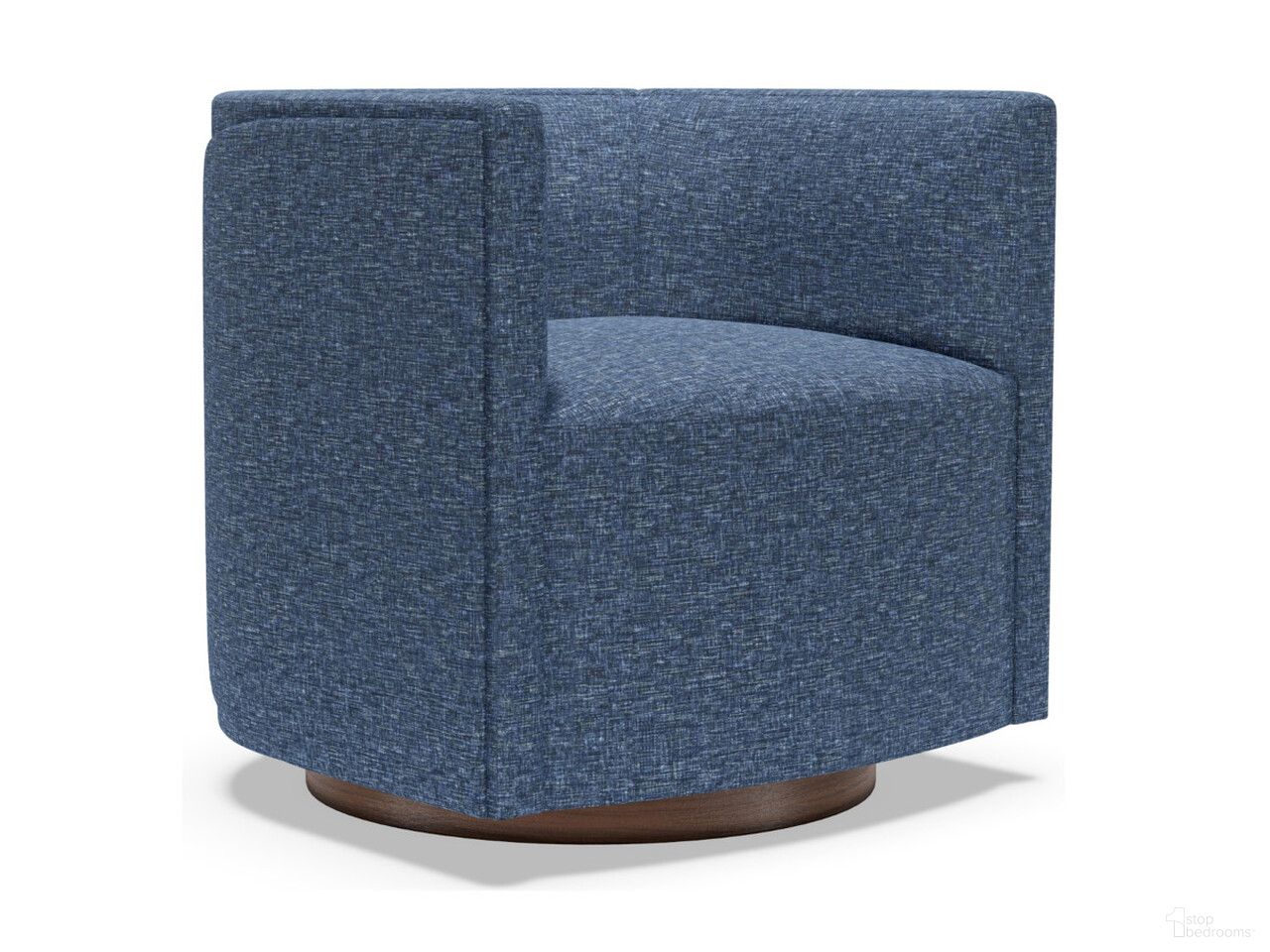 The appearance of Artistica Upholstery Ingrid Swivel Chair designed by Artistica Home in the modern / contemporary interior design. This blue piece of furniture  was selected by 1StopBedrooms from Artistica Upholstery Collection to add a touch of cosiness and style into your home. Sku: 2632-11SW-44.