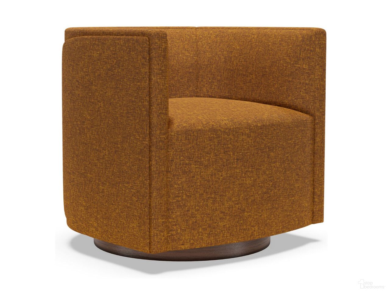 The appearance of Artistica Upholstery Ingrid Swivel Chair designed by Artistica Home in the modern / contemporary interior design. This orange piece of furniture  was selected by 1StopBedrooms from Artistica Upholstery Collection to add a touch of cosiness and style into your home. Sku: 2632-11SW-45.