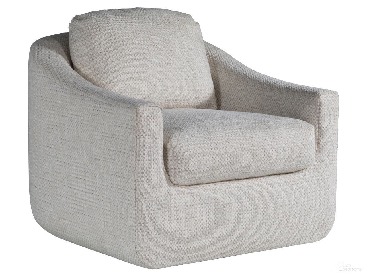 The appearance of Artistica Upholstery Liz Swivel Chair In Ivory and White designed by Artistica Home in the modern / contemporary interior design. This ivory and white piece of furniture was selected by 1StopBedrooms from Artistica Upholstery Collection to add a touch of cosiness and style into your home. Sku: 2635-11SW-40. Material: Wood.