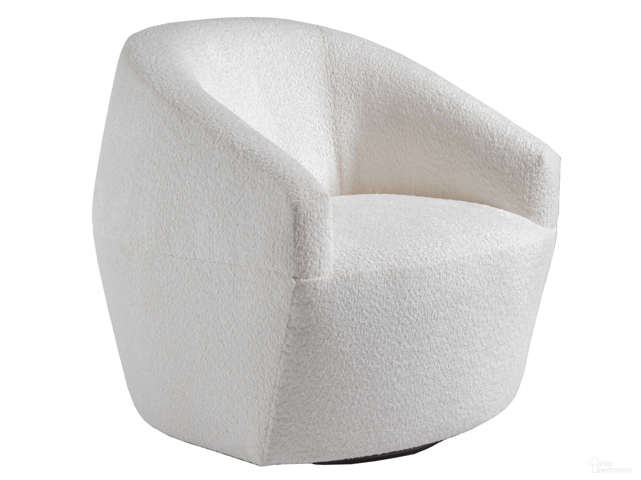 The appearance of Artistica Upholstery Natalie Swivel Chair In White designed by Artistica Home in the modern / contemporary interior design. This white piece of furniture was selected by 1StopBedrooms from Artistica Upholstery Collection to add a touch of cosiness and style into your home. Sku: 2630-11SW-40. Material: Wood.