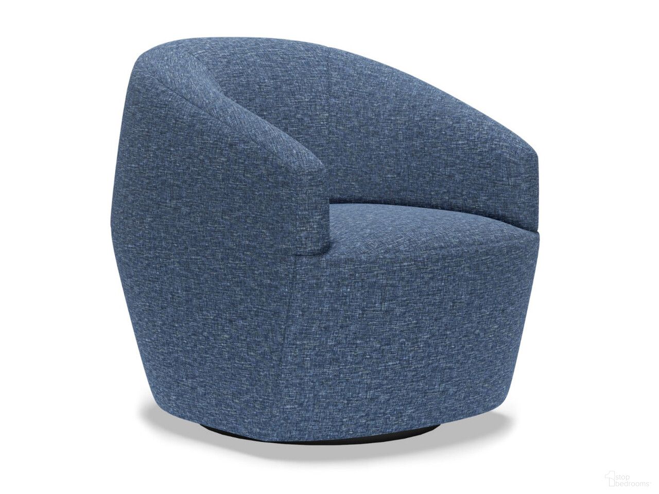 The appearance of Artistica Upholstery Natalie Swivel Chair designed by Artistica Home in the modern / contemporary interior design. This blue piece of furniture  was selected by 1StopBedrooms from Artistica Upholstery Collection to add a touch of cosiness and style into your home. Sku: 2630-11SW-43.