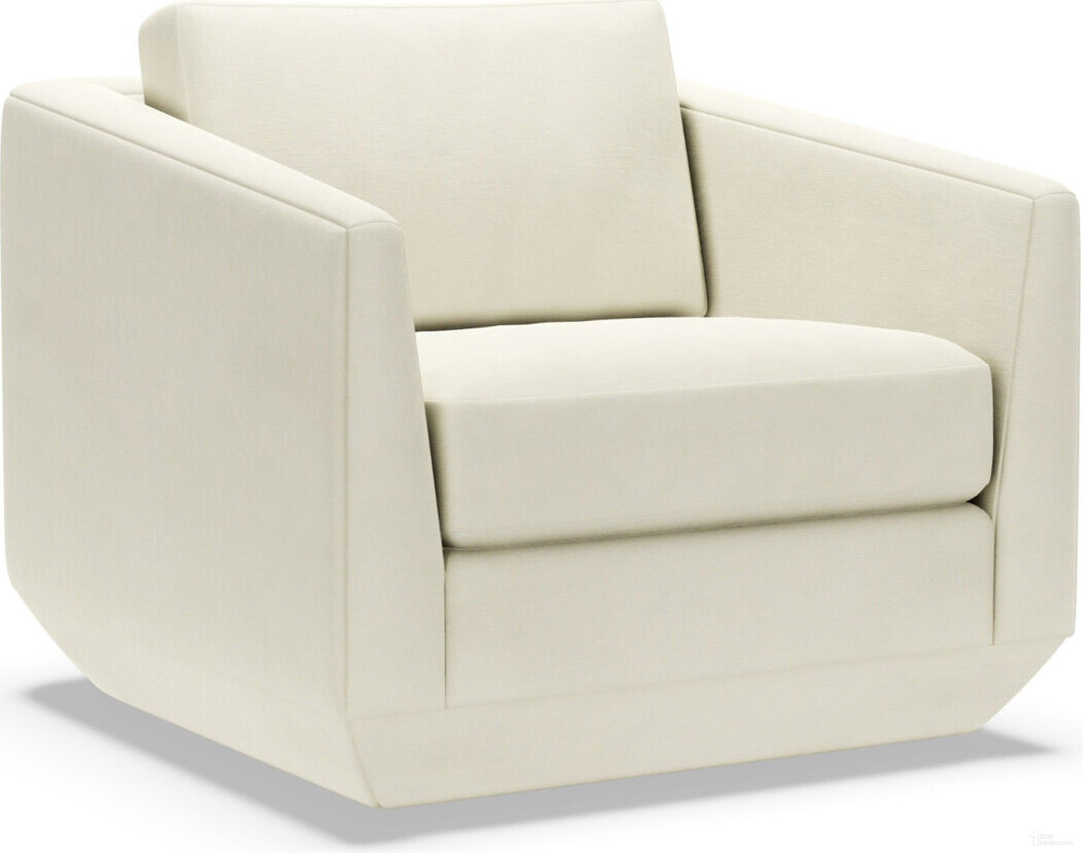 The appearance of Artistica Upholstery Veronica Swivel Chair designed by Artistica Home in the modern / contemporary interior design. This ivory piece of furniture was selected by 1StopBedrooms from Artistica Upholstery Collection to add a touch of cosiness and style into your home. Sku: 2411-11SW-42.
