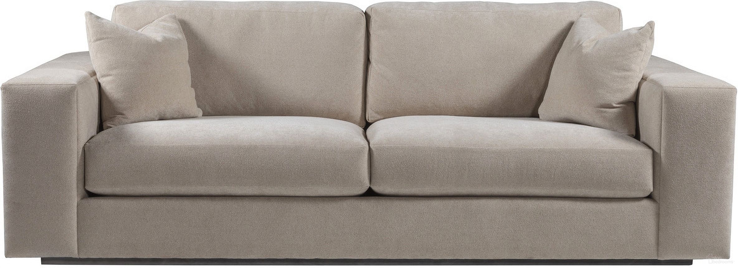 The appearance of Artistica Upholstery Vivien Sofa In Tan designed by Artistica Home in the modern / contemporary interior design. This tan piece of furniture was selected by 1StopBedrooms from Artistica Upholstery Collection to add a touch of cosiness and style into your home. Sku: 2412-33-2-41. Material: Wood.