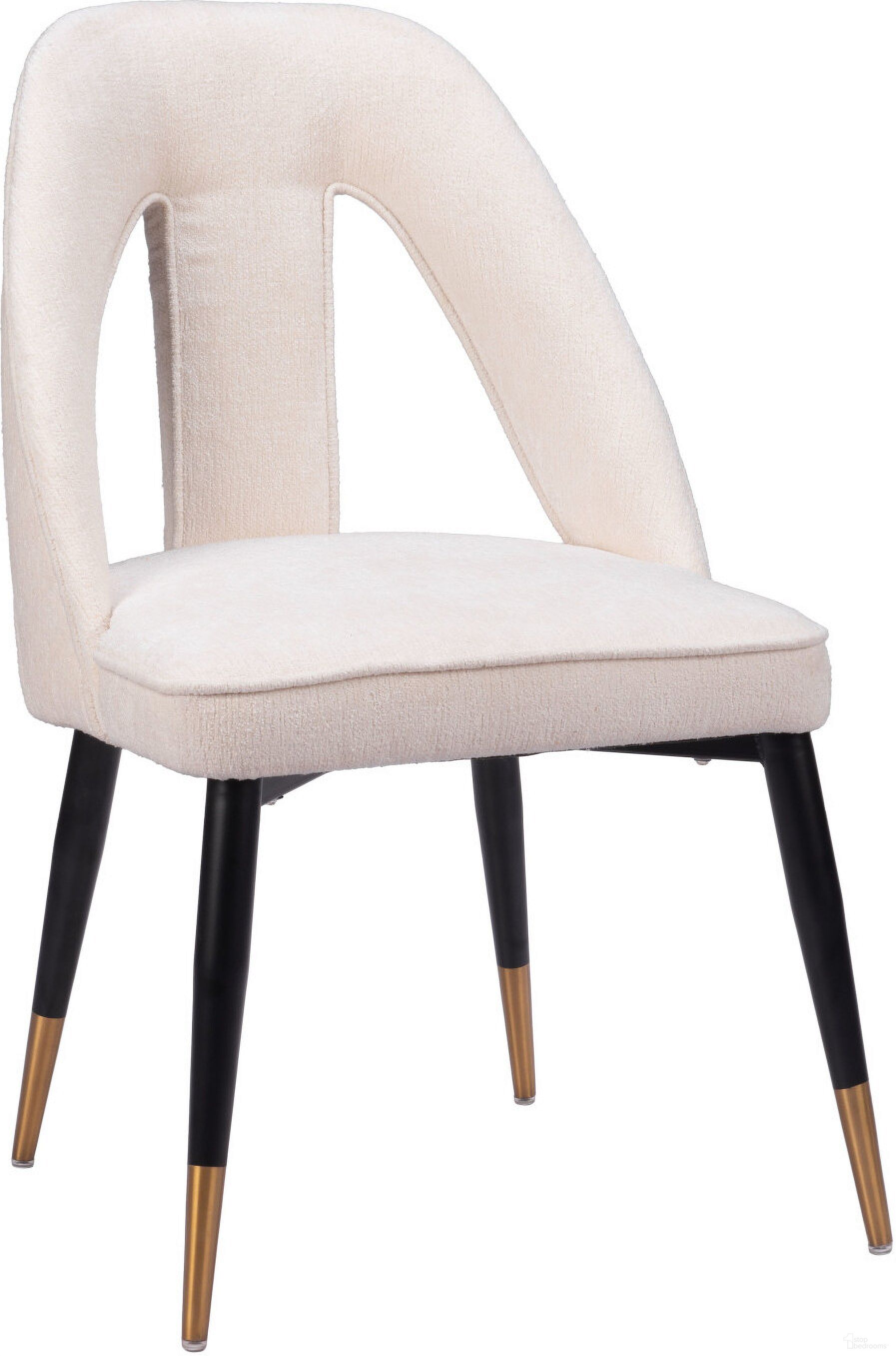 The appearance of Artus Dining Chair In Ivory designed by Zuo Modern in the modern / contemporary interior design. This ivory piece of furniture  was selected by 1StopBedrooms from Artus Collection to add a touch of cosiness and style into your home. Sku: 110002. Material: Steel. Chair Type: Side Chair.