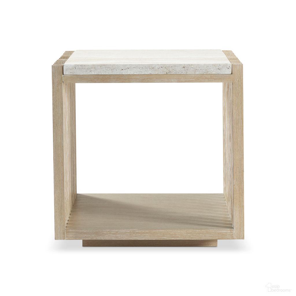 Asana Side Table In Tan
