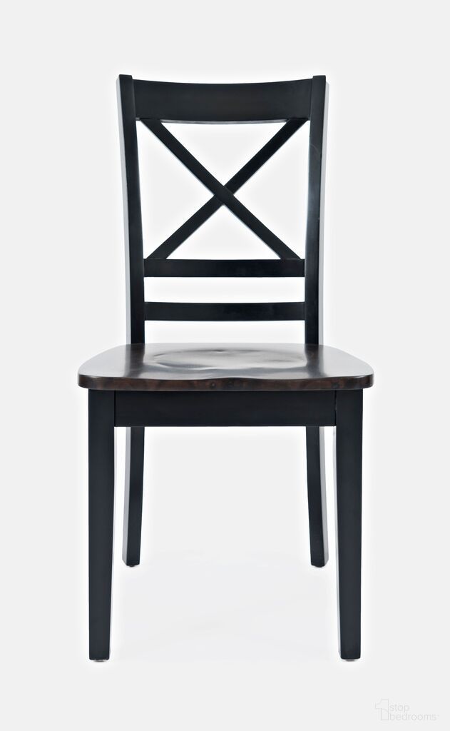 The appearance of Asbury Park Cross Back Dining Chair Set of 2 In Black designed by Jofran in the modern / contemporary interior design. This black piece of furniture was selected by 1StopBedrooms from Asbury Park Collection to add a touch of cosiness and style into your home. Sku: 1845-373KD. Material: Acacia. Chair Type: Side Chair.
