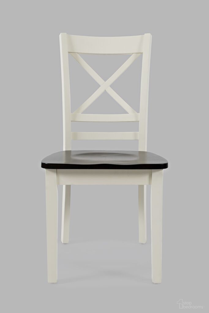 The appearance of Asbury Park Cross Back Dining Chair Set of 2 In White designed by Jofran in the modern / contemporary interior design. This white piece of furniture  was selected by 1StopBedrooms from Asbury Park Collection to add a touch of cosiness and style into your home. Sku: 1805-373KD. Material: Acacia. Chair Type: Side Chair.