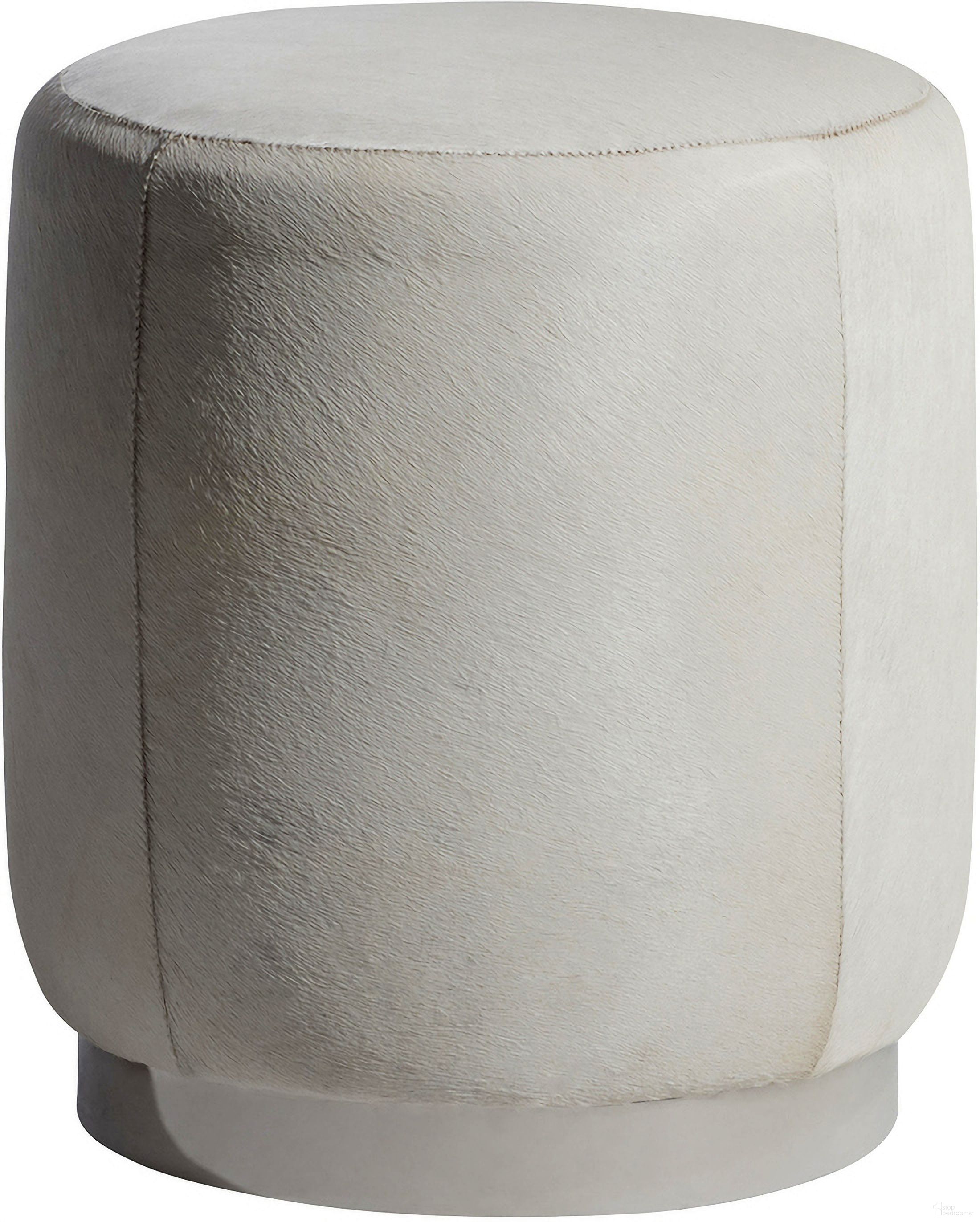The appearance of Ash Fabric Ottoman designed by Bernhardt in the modern / contemporary interior design. This cream leather piece of furniture  was selected by 1StopBedrooms from  to add a touch of cosiness and style into your home. Sku: N1501O. Material: Leather. Upholstery Material: Leather.