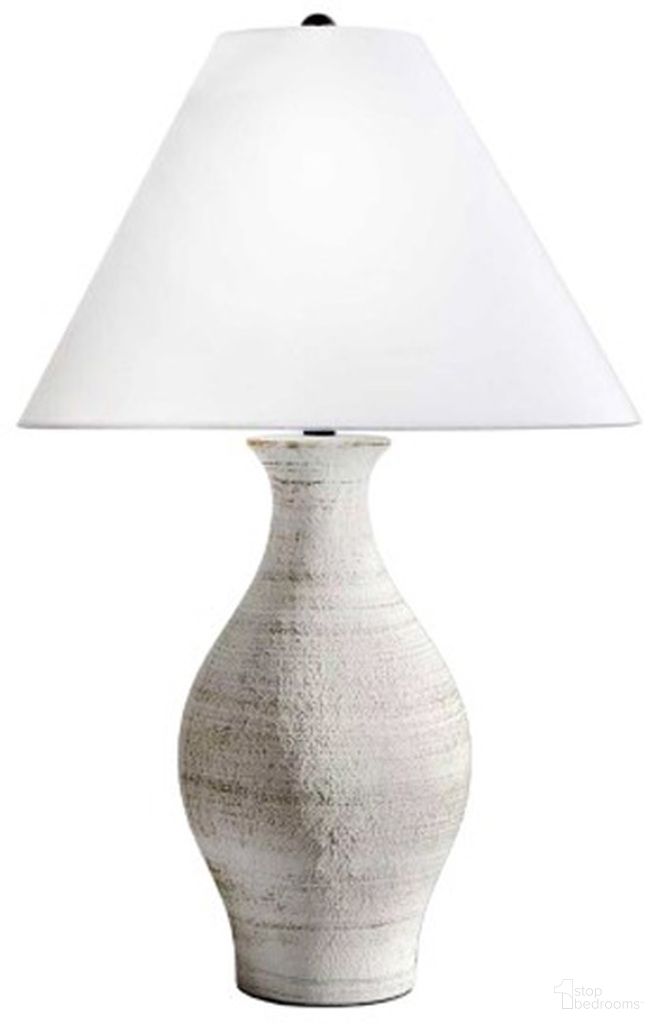 Ashbend Ceramic Table Lamp In Antique White
