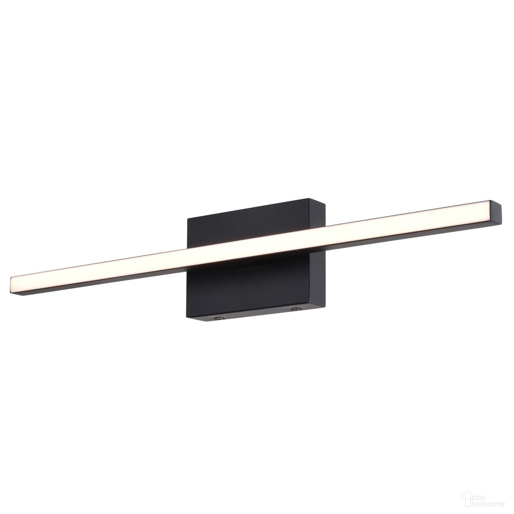 The appearance of Ashburn 24 Inch LED Vanity Light In Matte Black designed by Vaxcel in the modern / contemporary interior design. This matte black piece of furniture was selected by 1StopBedrooms from Ashburn Collection to add a touch of cosiness and style into your home. Sku: W0465. Material: Steel.