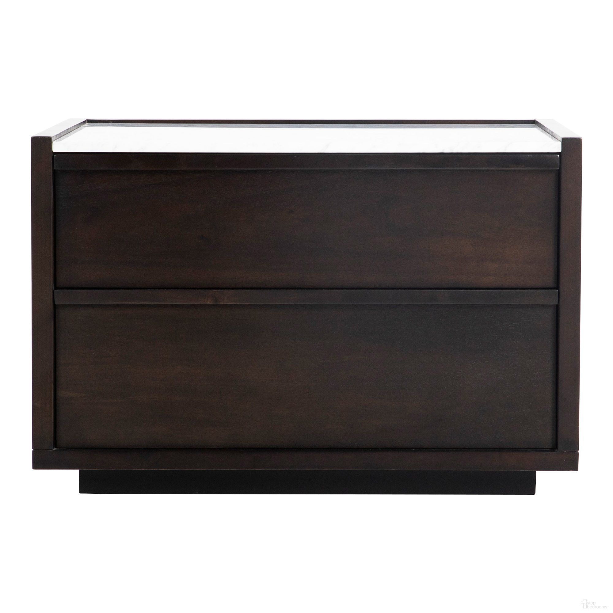 Ashcroft Grey Nightstand