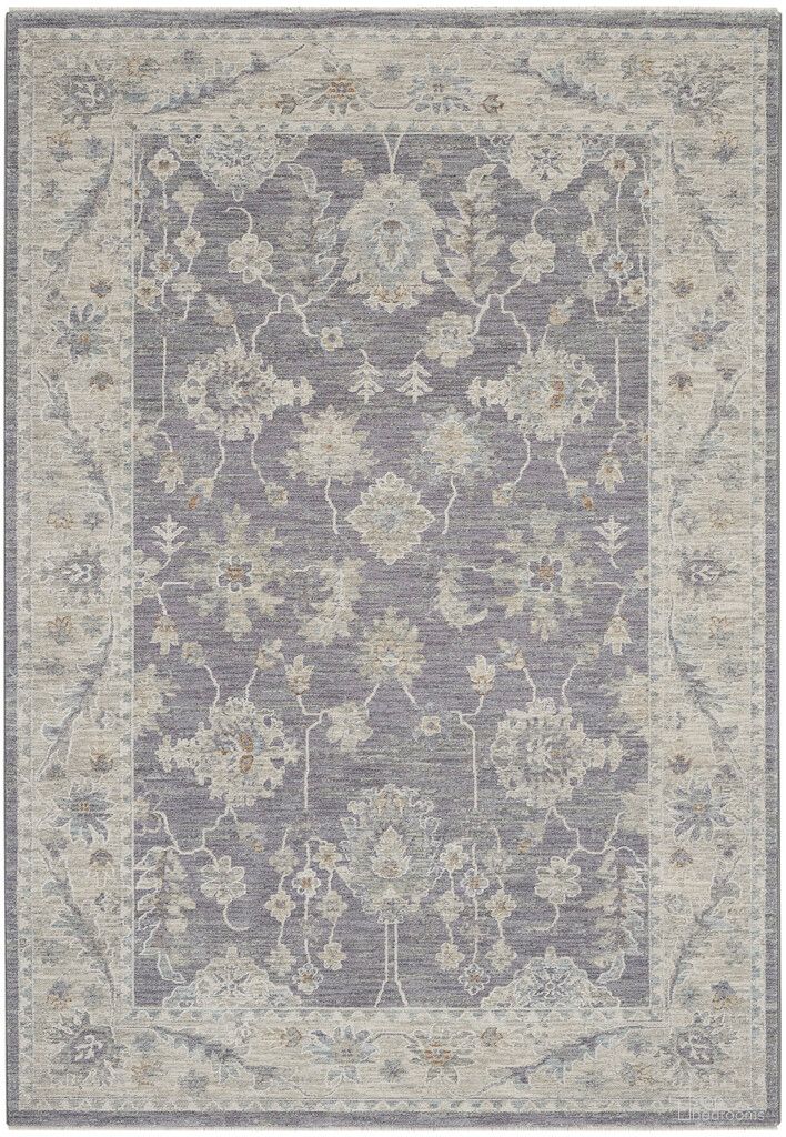 The appearance of Asher 3'11" x 5'11" Farmhouse Indoor Rug In Charcoal designed by Nourison in the country / farmhouse interior design. This charcoal piece of furniture was selected by 1StopBedrooms from Asher Collection to add a touch of cosiness and style into your home. Sku: 99446806949. Material: Polyester.