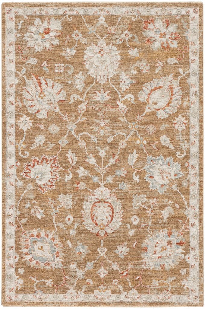 The appearance of Asher 3'11" x 5'11" Indoor Rug In Mocha designed by Nourison in the rustic / southwestern interior design. This mocha piece of furniture was selected by 1StopBedrooms from Asher Collection to add a touch of cosiness and style into your home. Sku: 99446985217. Material: Polyester.