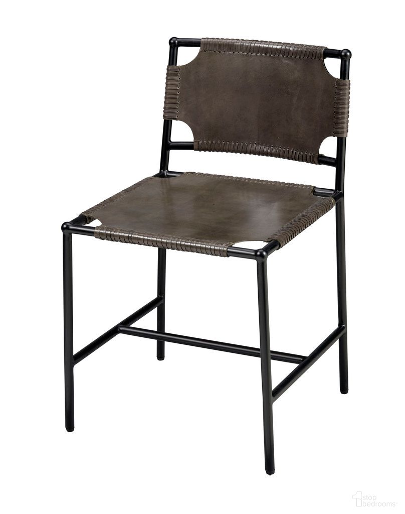 The appearance of Asher Leather Dining Chair In Grey designed by Jamie Young Company in the industrial interior design. This grey piece of furniture was selected by 1StopBedrooms from Asher Collection to add a touch of cosiness and style into your home. Sku: 20ASHE-DCGR. Material: Leather. Chair Type: Side Chair.