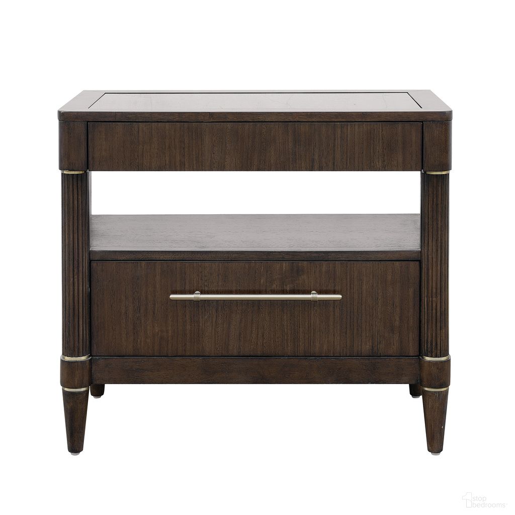 The appearance of Asher Park Glass Top Bachelor's Chest In Brown designed by Pulaski in the traditional interior design. This brown piece of furniture was selected by 1StopBedrooms from Asher Park Collection to add a touch of cosiness and style into your home. Sku: P393123. Material: Wood Veneer.