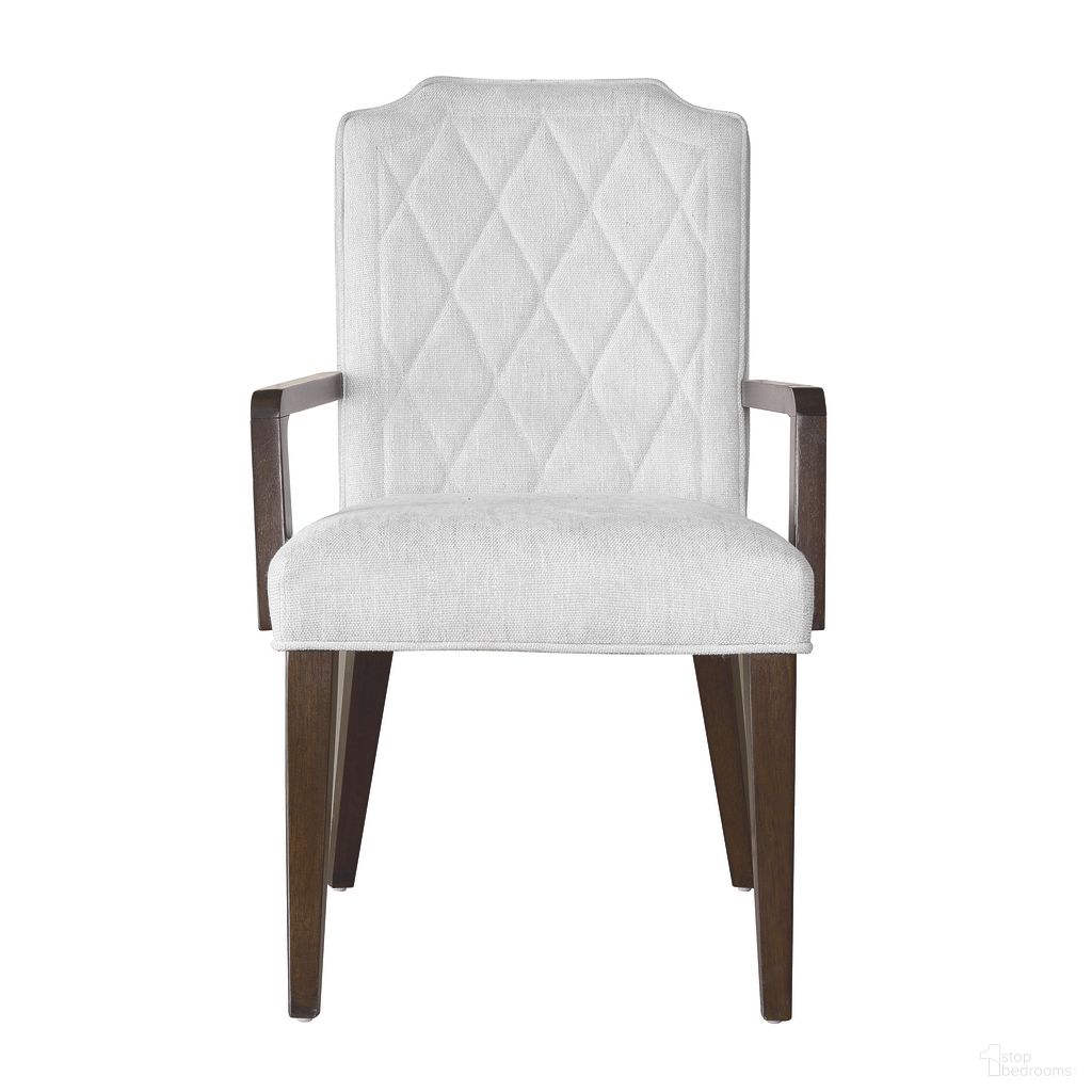 The appearance of Asher Park Upholstered Arm Chair In Brown designed by Pulaski in the traditional interior design. This brown piece of furniture was selected by 1StopBedrooms from Asher Park Collection to add a touch of cosiness and style into your home. Sku: P393271. Material: Rubberwood. Chair Type: Arm Chair.