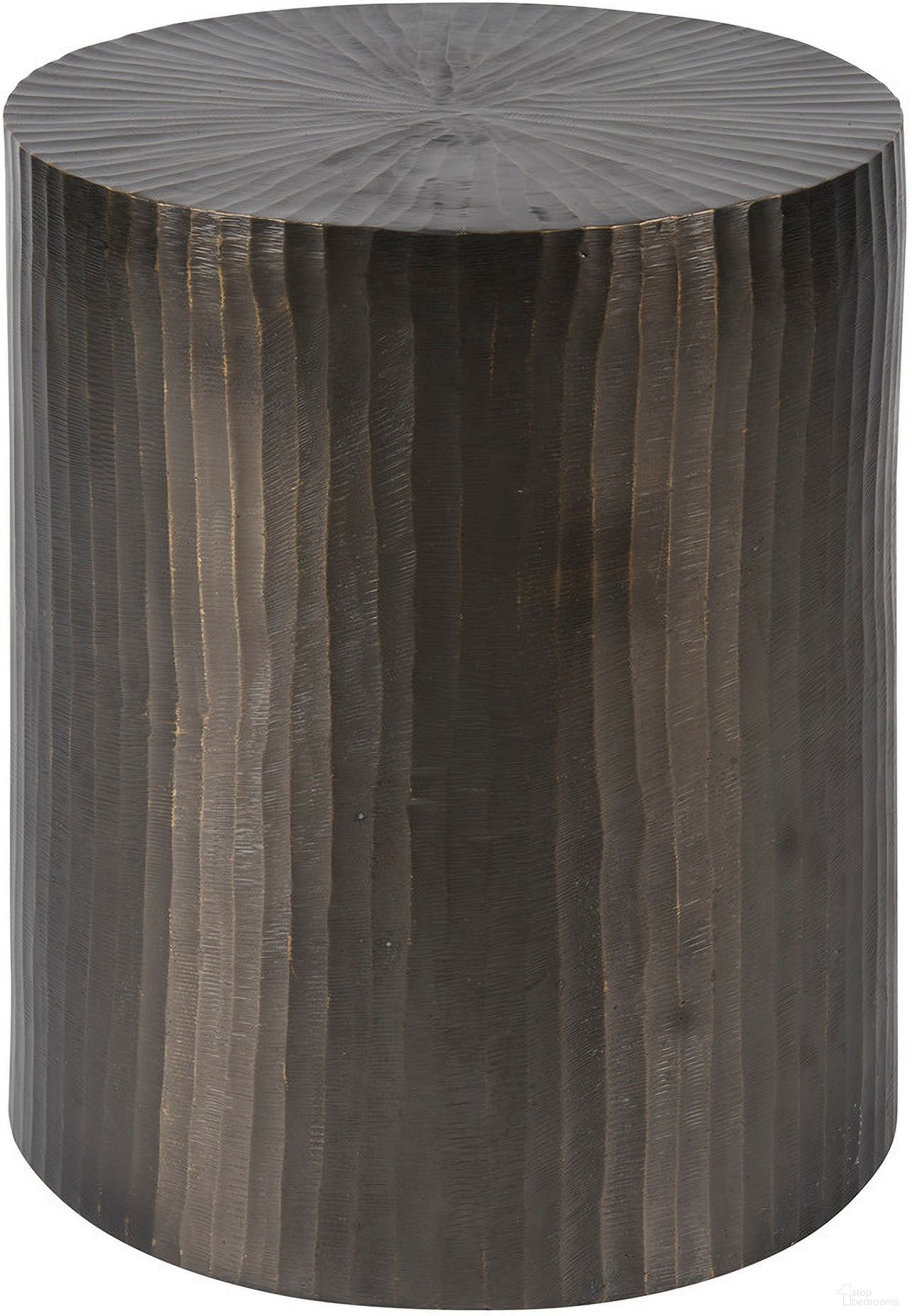 The appearance of Asher Round End Table In Graphite designed by Universal in the modern / contemporary interior design. This graphite piece of furniture was selected by 1StopBedrooms from Modern Collection to add a touch of cosiness and style into your home. Sku: U365805. Material: Metal.