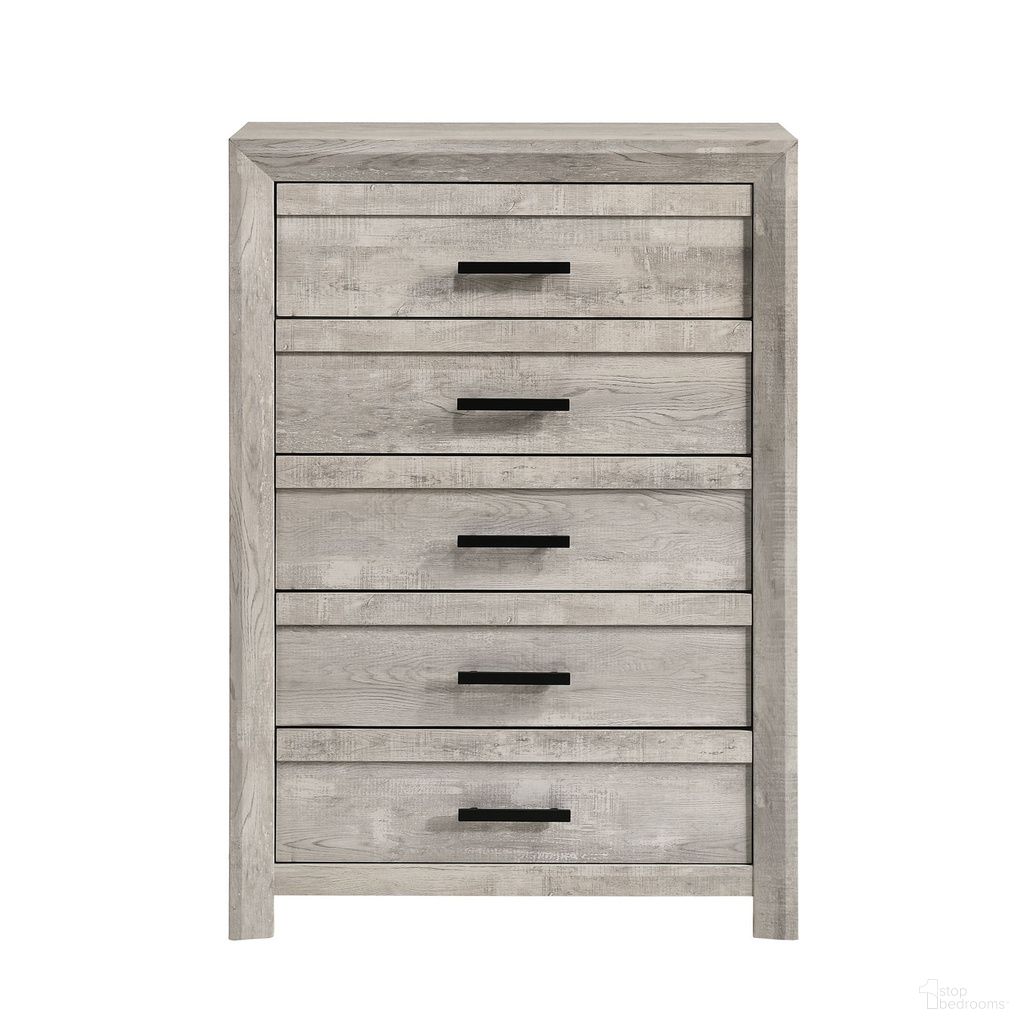 Ashford 5-Drawer Chest In White