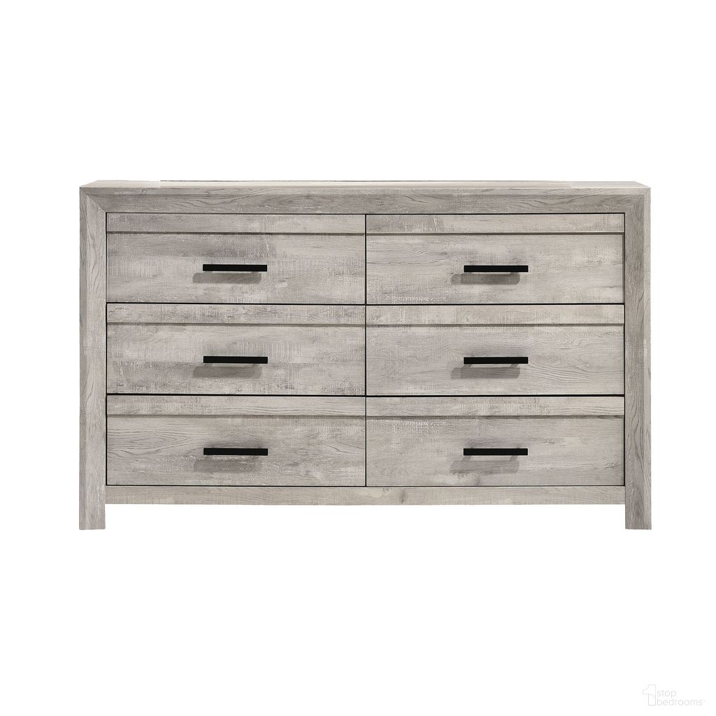 Ashford 6-Drawer Dresser In White
