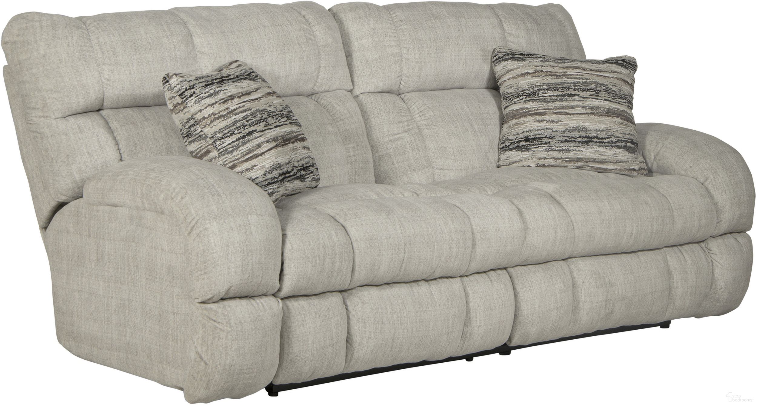 The appearance of Ashland Lay Flat Reclining Sofa In Buff designed by Catnapper in the traditional interior design. This buff piece of furniture was selected by 1StopBedrooms from Ashland Collection to add a touch of cosiness and style into your home. Sku: 3591193416231748. Material: Fabric.