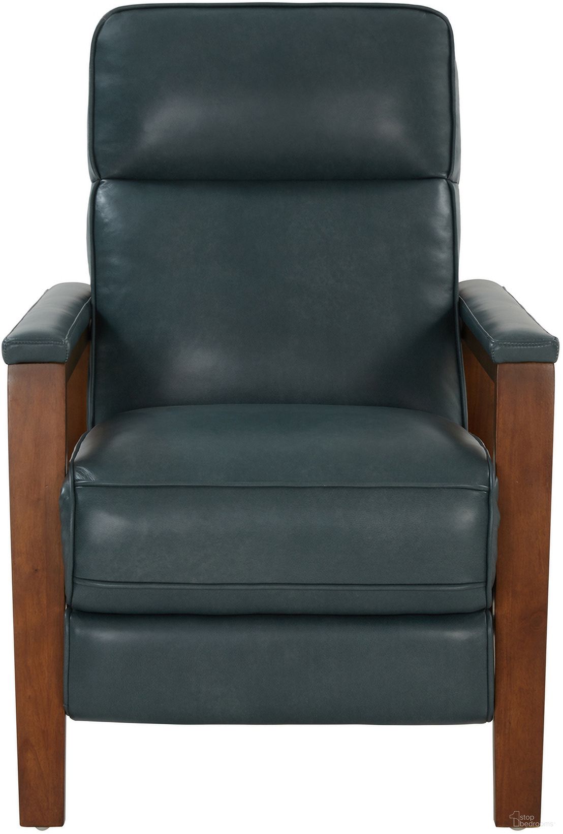 The appearance of Ashland Push Thru The Arms Recliner In Bluegray designed by BarcaLounger in the modern / contemporary interior design. This gray piece of furniture was selected by 1StopBedrooms from Ashland Collection to add a touch of cosiness and style into your home. Sku: 71187571344. Material: Leather.