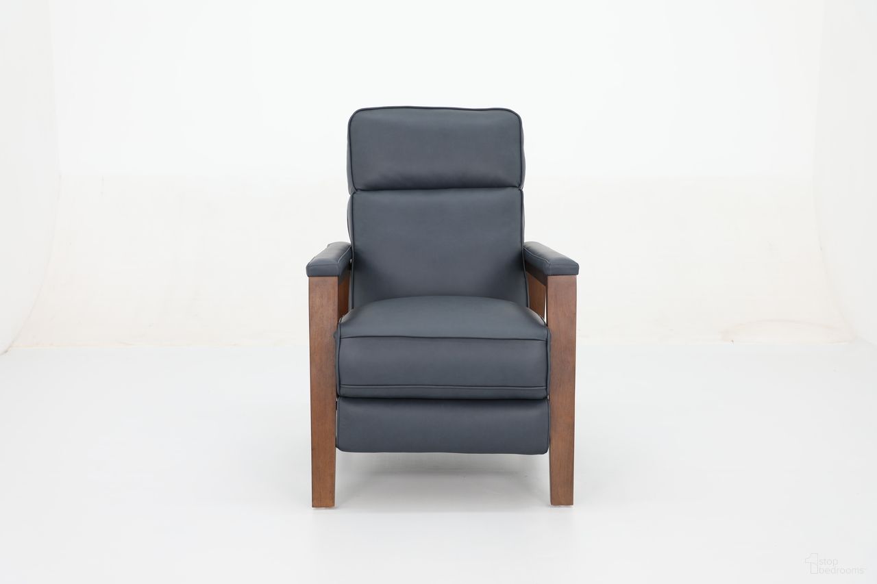 The appearance of Ashland Push Thru The Arms Recliner In Ocean designed by BarcaLounger in the traditional interior design. This ocean piece of furniture was selected by 1StopBedrooms from Ashland Collection to add a touch of cosiness and style into your home. Sku: 71187530846. Material: Leather.