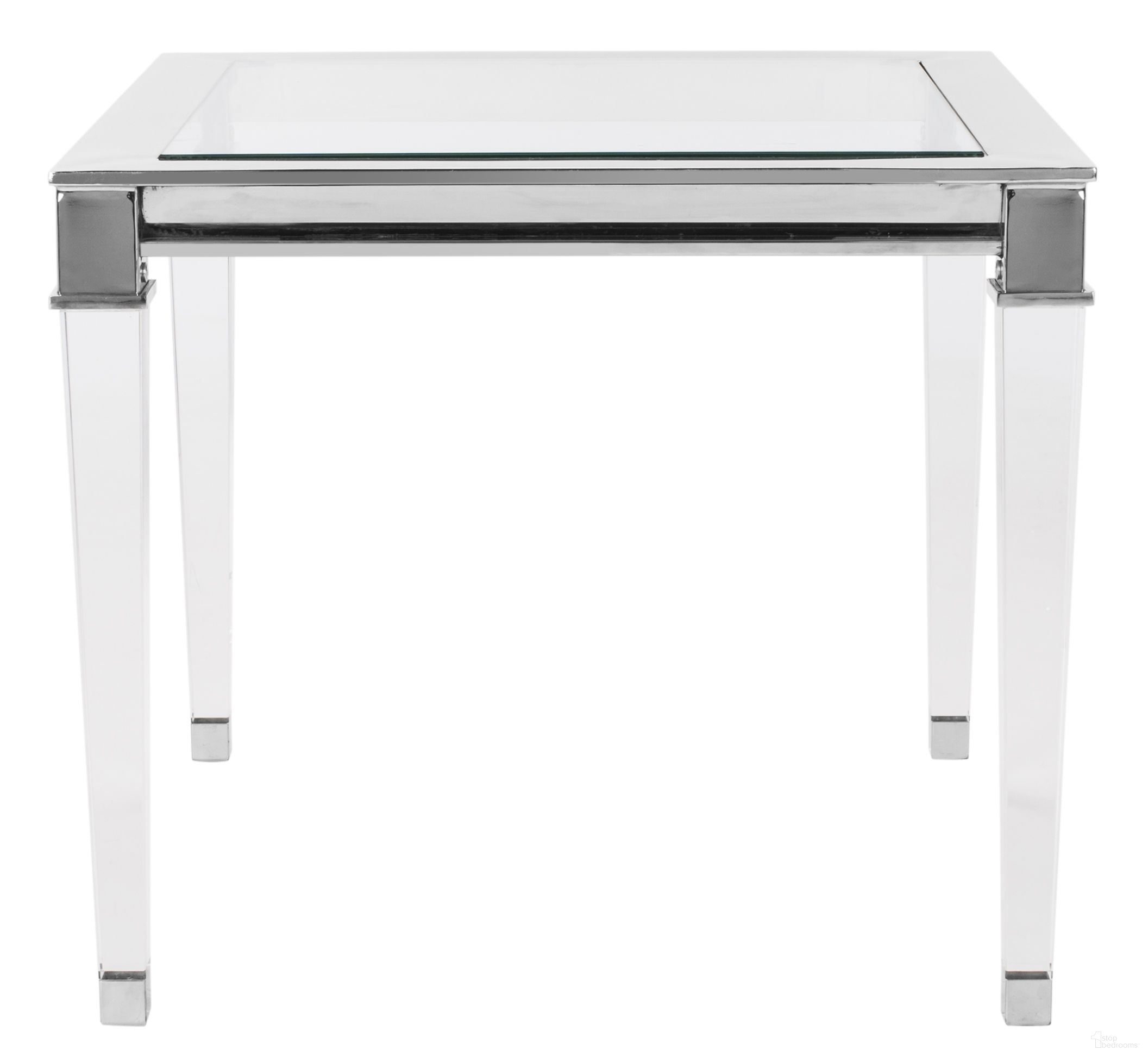 The appearance of Ashley Buffet In White designed by Safavieh Couture in the transitional interior design. This white piece of furniture  was selected by 1StopBedrooms from Ashley Collection to add a touch of cosiness and style into your home. Sku: SFV6010A. Material: Shell.