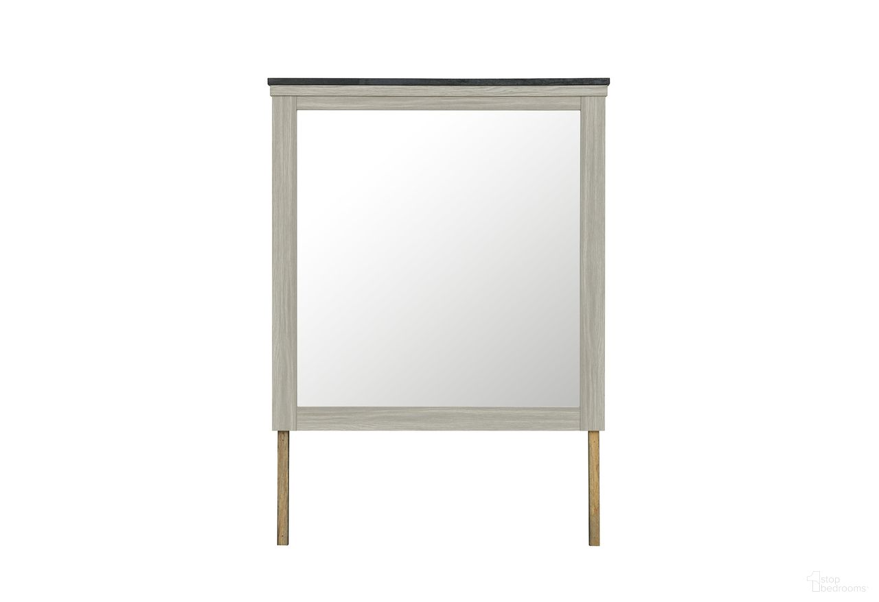 The appearance of Ashley Mirror In Brown designed by Global Furniture USA in the modern / contemporary interior design. This brown piece of furniture  was selected by 1StopBedrooms from Ashley Collection to add a touch of cosiness and style into your home. Sku: ASHLEY-BROWN-MR. Material: MDF.