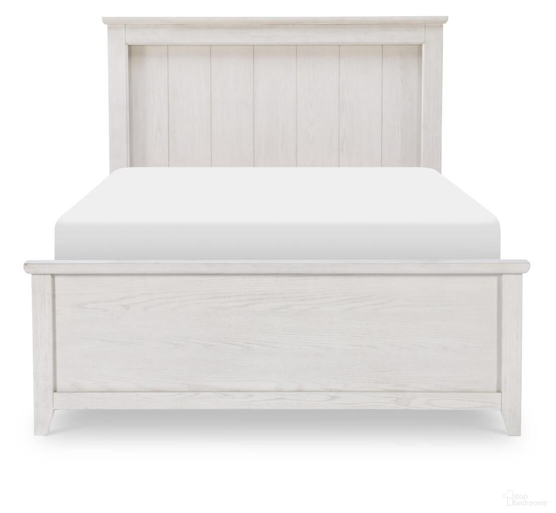 The appearance of Ashton Complete Full Panel Bed In Bleached Linen designed by Legacy Classic in the transitional interior design. This bleached linen piece of furniture was selected by 1StopBedrooms from Ashton Collection to add a touch of cosiness and style into your home. Sku: 3860-4104;3860-4114;3860-4900. Bed Type: Panel Bed. Bed Size: Full. Material: Solid Rubberwood.