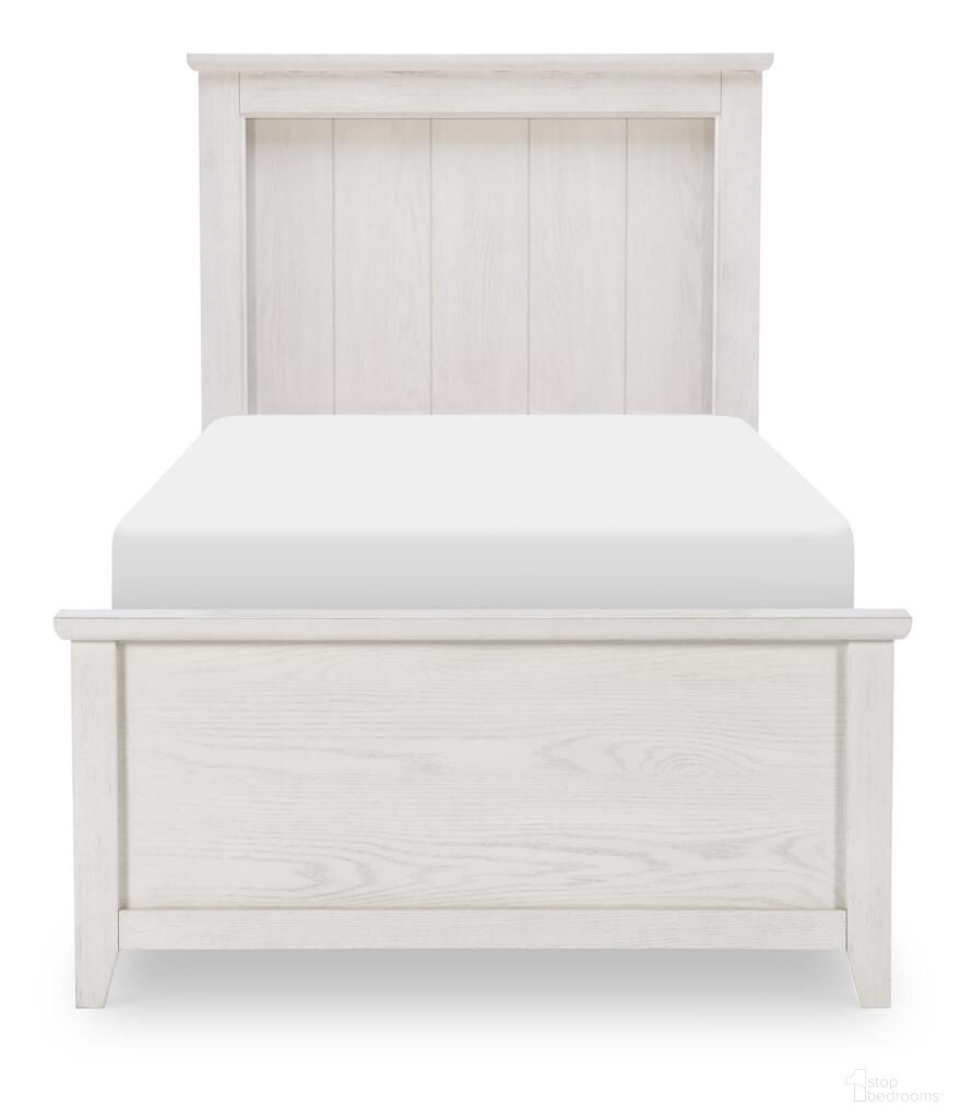 The appearance of Ashton Complete Twin Panel Bed In Bleached Linen designed by Legacy Classic in the transitional interior design. This bleached linen piece of furniture was selected by 1StopBedrooms from Ashton Collection to add a touch of cosiness and style into your home. Sku: 3860-4103;3860-4113;3860-4900. Bed Type: Panel Bed. Bed Size: Twin. Material: Solid Rubberwood.