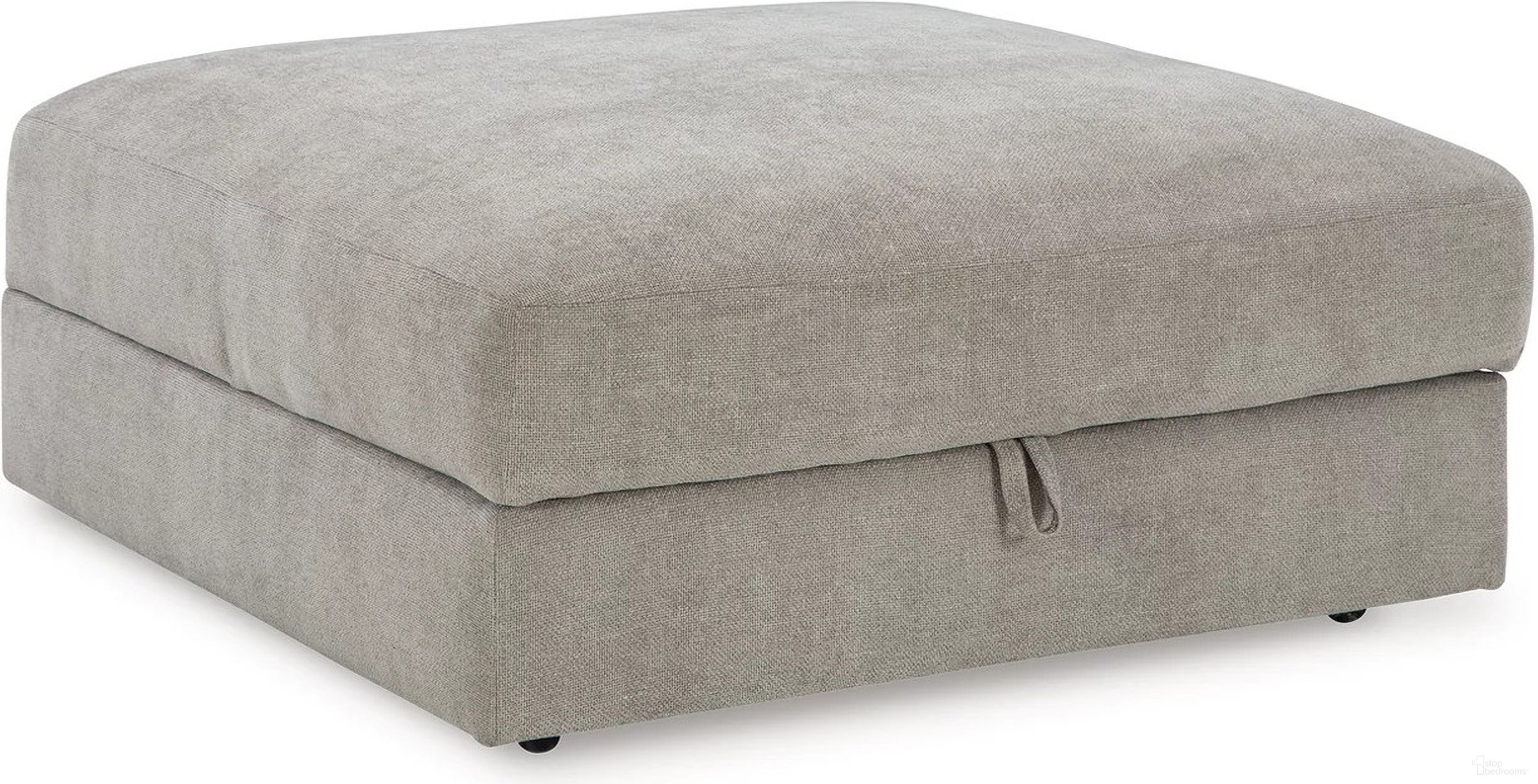 The appearance of Aslan Court Ottoman With Storage In Pebble designed by Signature Design by Ashley in the modern / contemporary interior design. This pebble piece of furniture was selected by 1StopBedrooms from Aslan Court Collection to add a touch of cosiness and style into your home. Sku: 2030511. Material: Fabric.