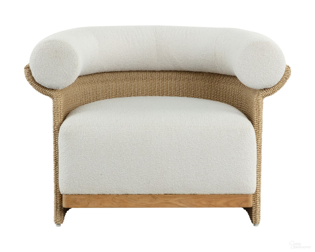 Asos Lounge Chair In Louis Cream