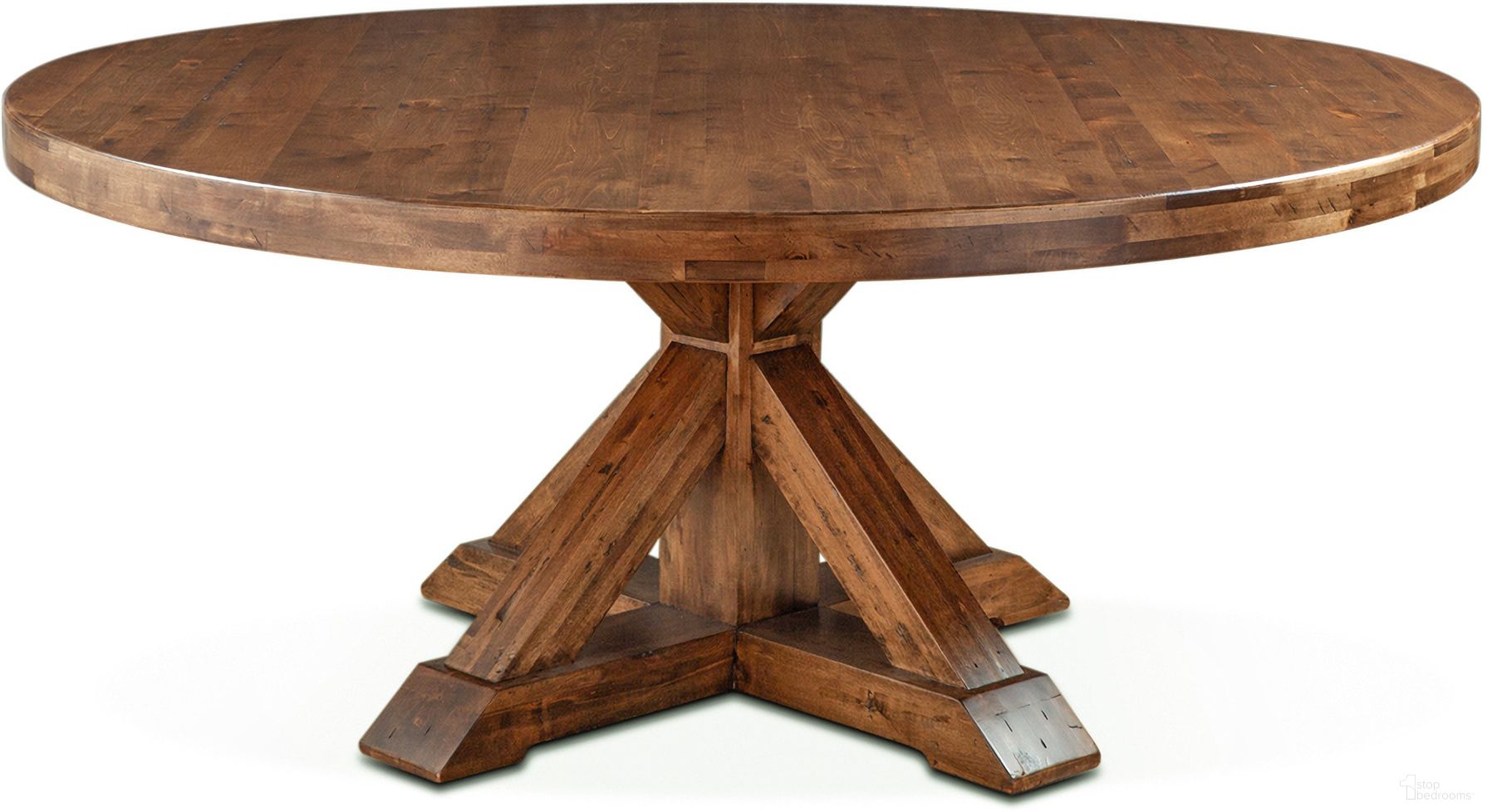 Aspen 60 Inch Round Dining Table In Earth