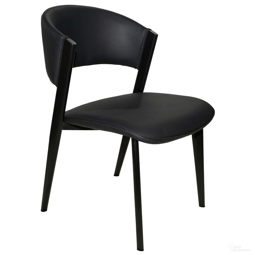 The appearance of Aspen Modern Dining Chair Black Frame In Black designed by LeisureMod in the modern / contemporary interior design. This black piece of furniture was selected by 1StopBedrooms from Aspen Collection to add a touch of cosiness and style into your home. Sku: ACBL51BL. Material: Leather. Chair Type: Side Chair.