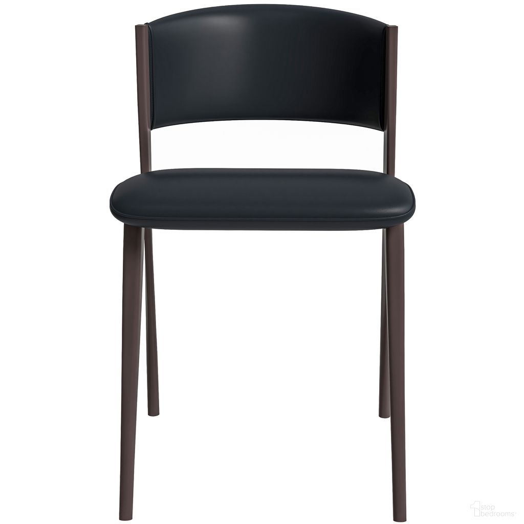 The appearance of Aspen Modern Dining Chair In Black designed by LeisureMod in the modern / contemporary interior design. This black piece of furniture  was selected by 1StopBedrooms from Aspen Collection to add a touch of cosiness and style into your home. Sku: AC51BL. Material: PU. Chair Type: Side Chair.