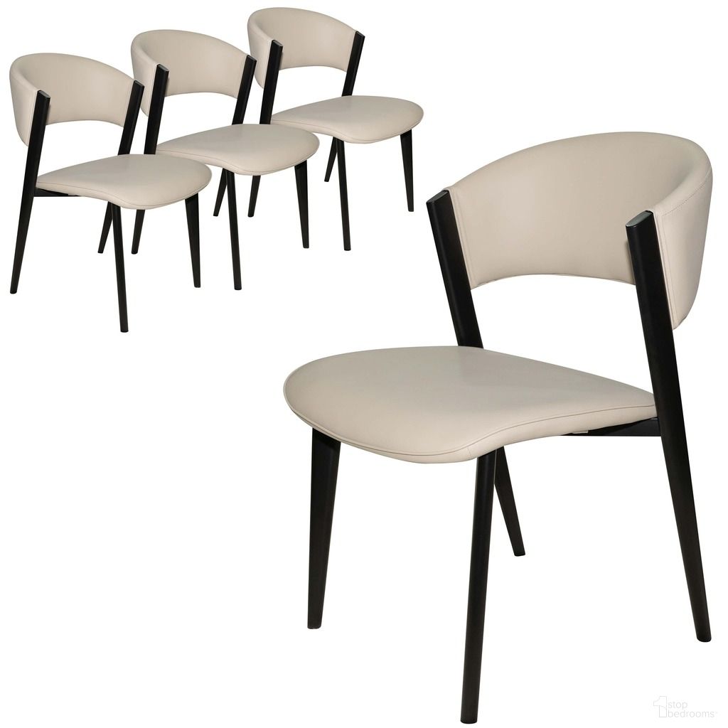 The appearance of Aspen Modern Dining Chair Set of 4 Black Frame In Light Grey designed by LeisureMod in the modern / contemporary interior design. This light grey piece of furniture was selected by 1StopBedrooms from Aspen Collection to add a touch of cosiness and style into your home. Sku: ACBL51LGR4. Material: Leather. Chair Type: Side Chair.